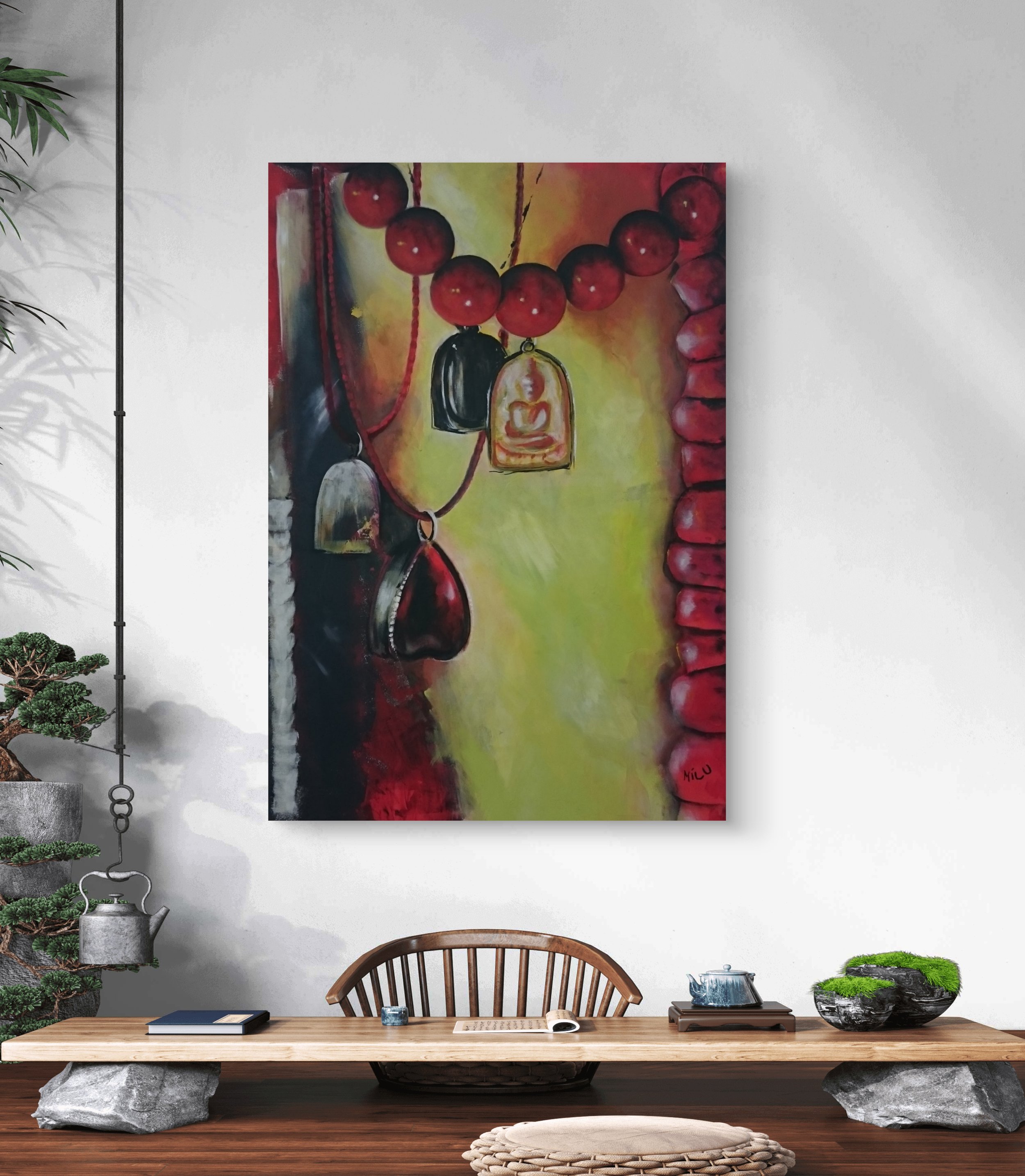 "Glaube", Acryl auf Leinwand, 100x70cm, Sonderpreis 150,-€