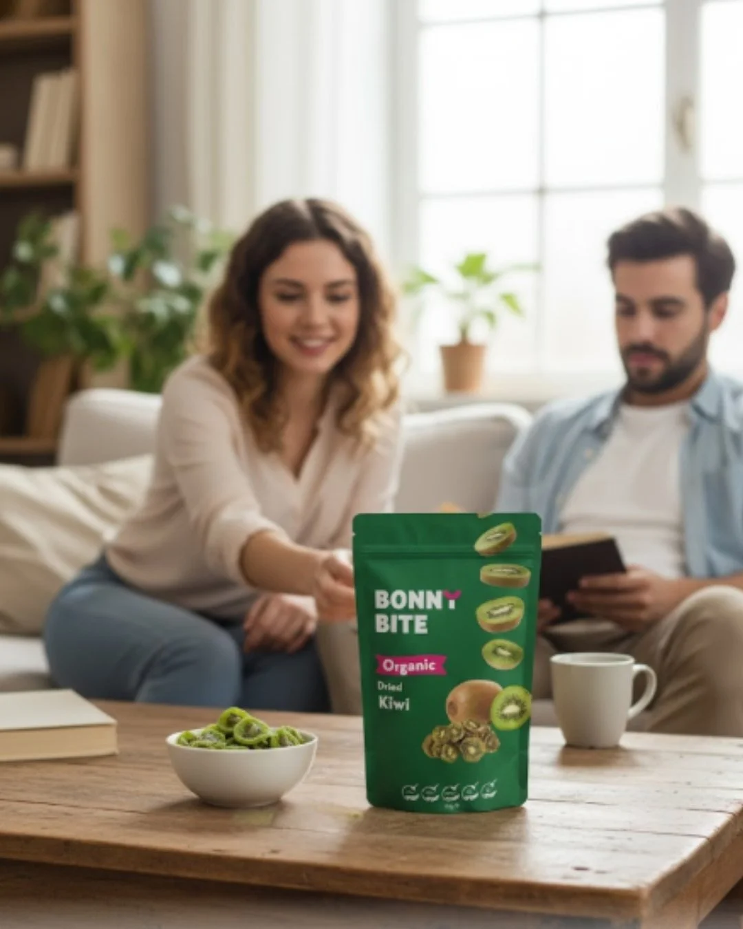 Bonny Bite Dried Kiwi is the perfect little for slow moments &mdash; whether you're curling up with a book, watching your favourite show, or simply taking a breather. Naturally delicious, sweet and packed full of vitamins and minerals! 

#bonnybiteuk