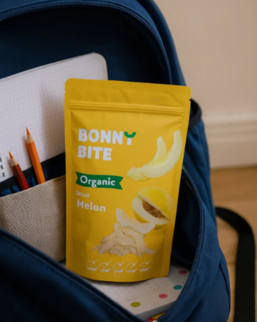 Healthy snacks don&rsquo;t have to be hard. Bonny Bite Dried Melon is the perfect school-bag essential&mdash;real fruit, no mess, big smiles!

#bonnybiteuk #driedmelon #melon #organic #organicfruit #snack #snacks #snacktime #snacksforkids #snackstime
