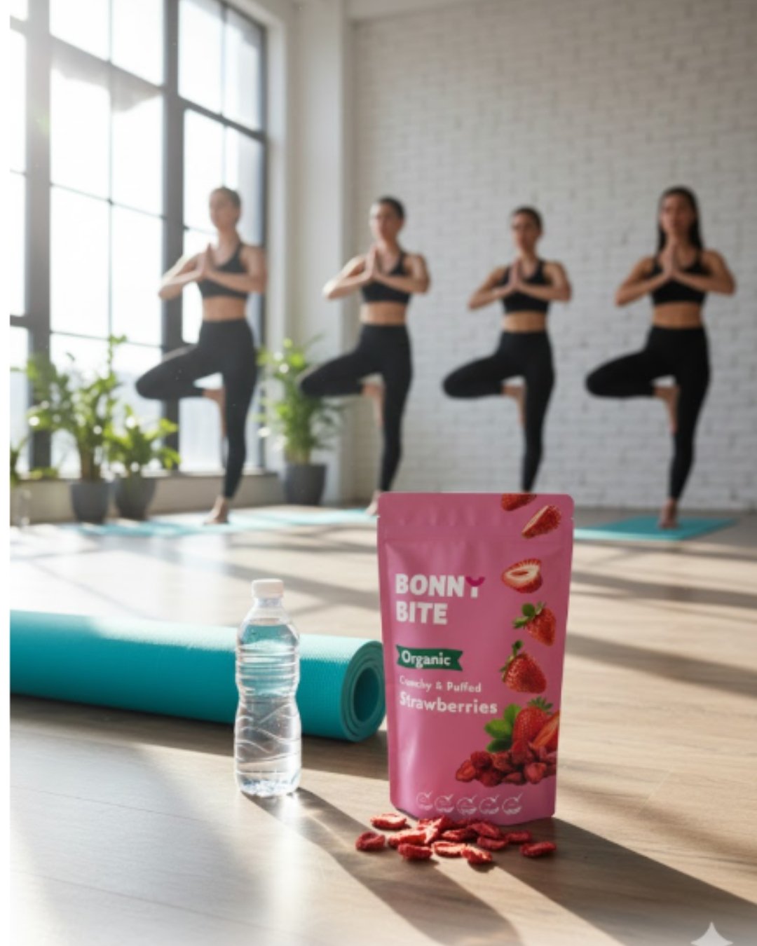 Find your flow, then find your fuel. 🧘&zwj;♀️ Whether you&rsquo;re hitting the mat for a morning flow or winding down with some deep stretches, Bonny Bite is the perfect lightweight companion.

#bonnybiteuk #snack #snacking #snacks #snacktime #snack