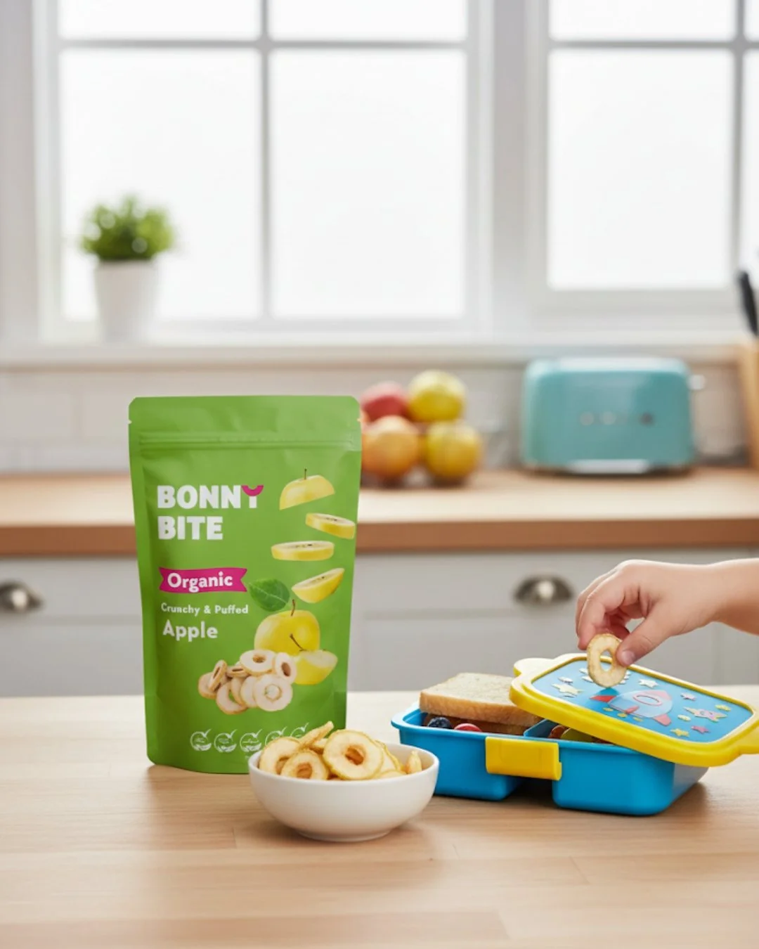 Meet the ultimate lunchbox sidekick. Bonny Bite Crunchy &amp; Puffed Apples are light, airy, and naturally sweet. It&rsquo;s the "fun" snack that&rsquo;s actually just... apples.

#bonnybiteuk #healthylifestyle #healthyfood #healthyeating #