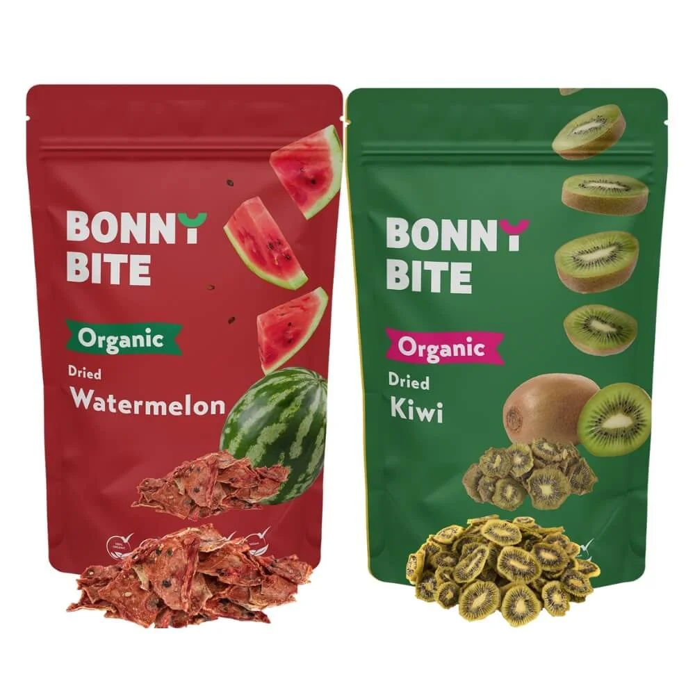 Dried Watermelon & Kiwi: 2 Pack