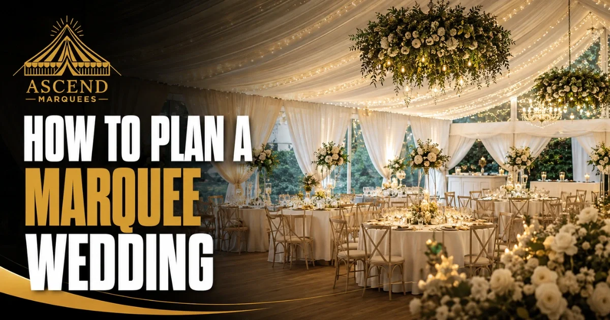 How to Plan a Marquee Wedding