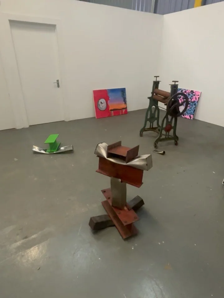 Experimenting with new ideas in the studio this week. @alisonhandartist @julianwildsculpture Exploring the intersections in our work. Can&rsquo;t wait for our upcoming duo show in London next year&hellip;.. #artexhibition #exhibition #collaboration