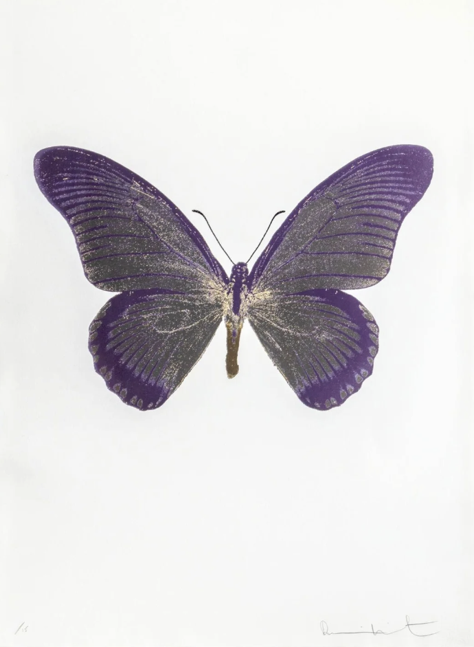 Damien Hirst, "Souls (Butterfly)"