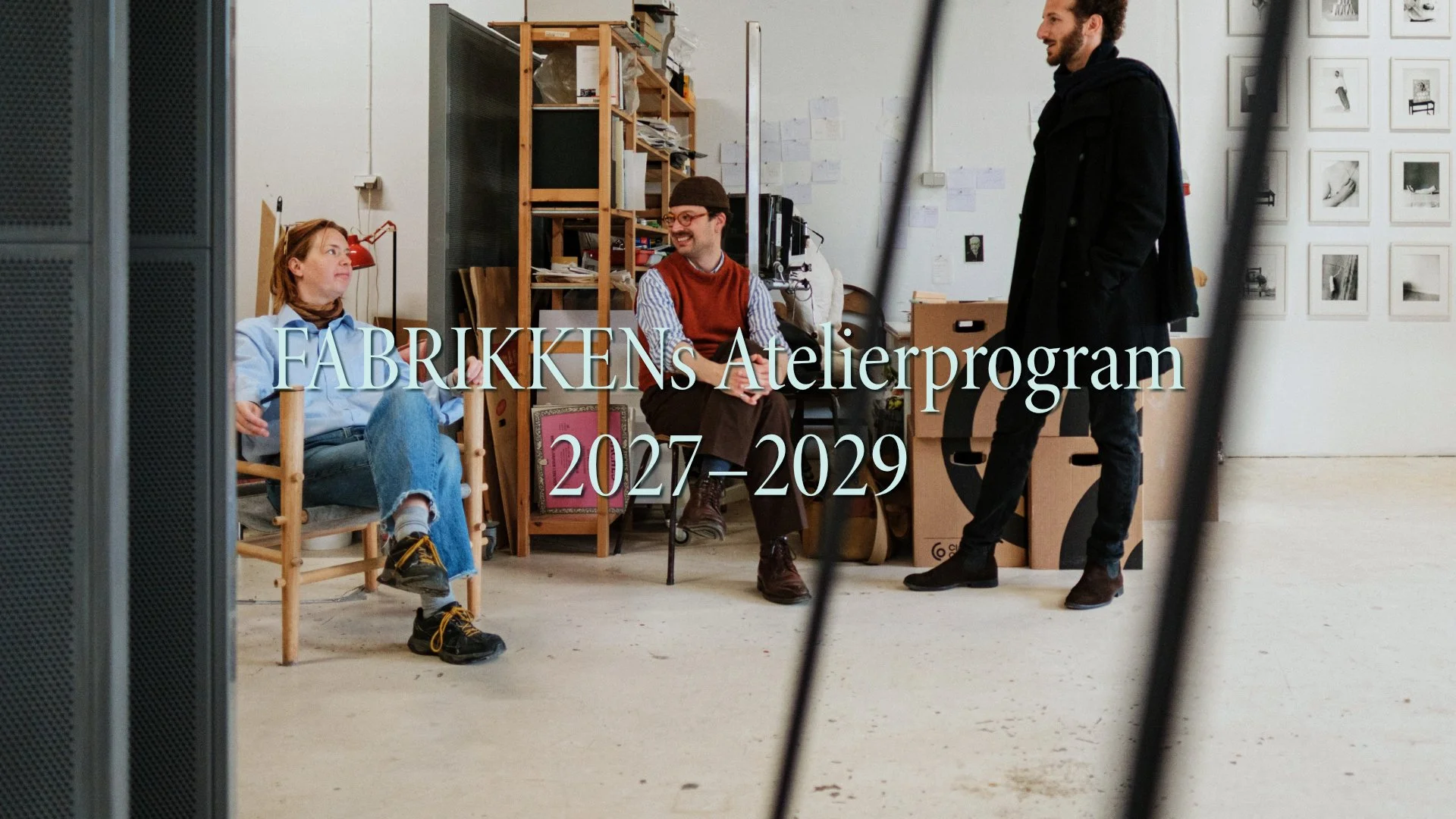 OPEN CALL: FABRIKKENs Atelierprogram for Nyuddannede Kunstnere // 2027–2029