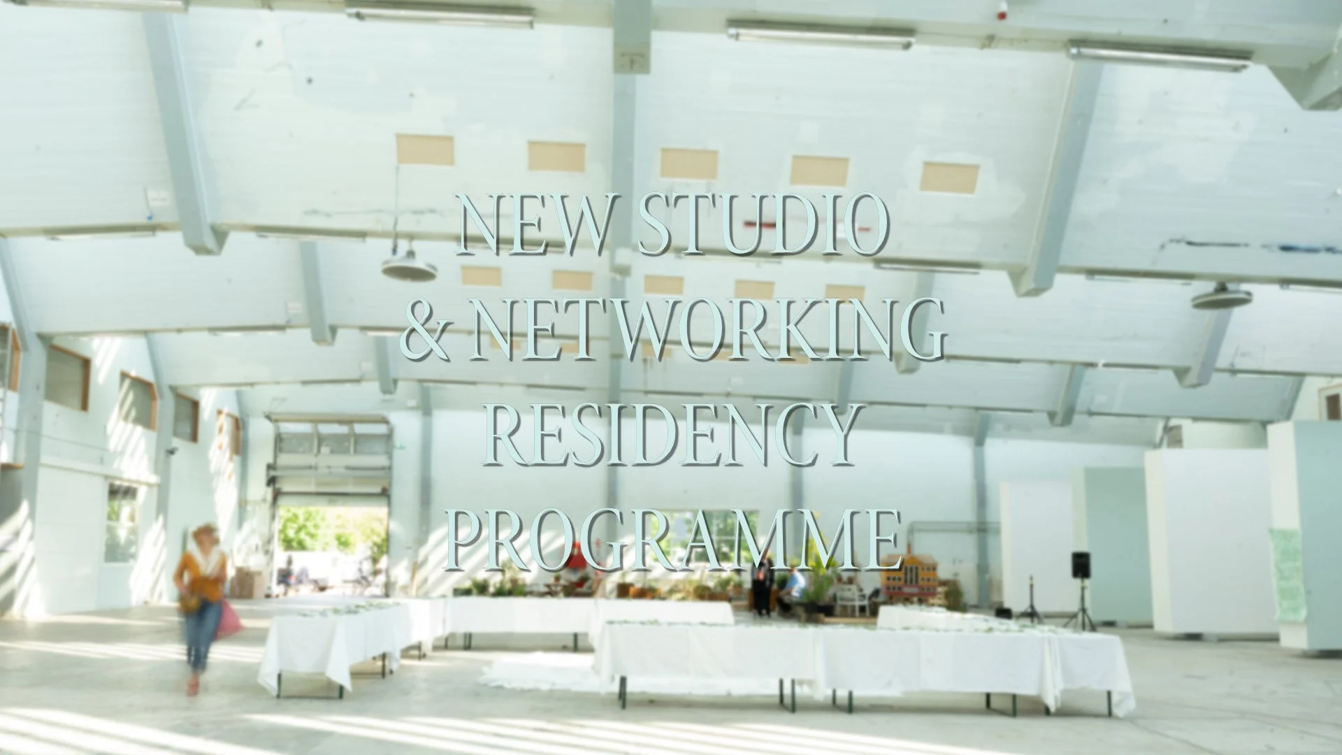 New studio and networking residency programme 
