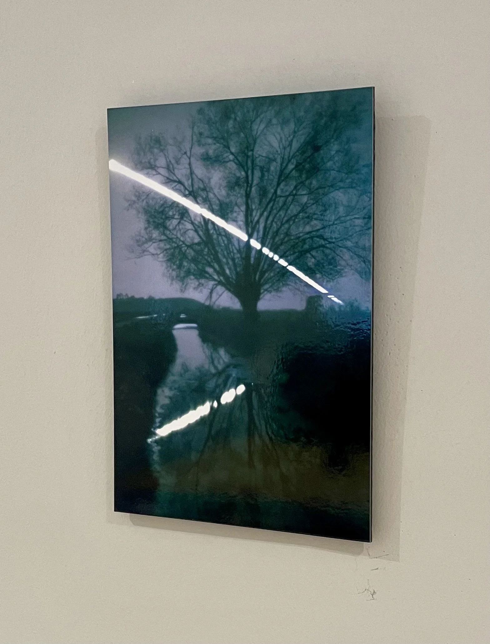 A solargraph artwork from Somerset