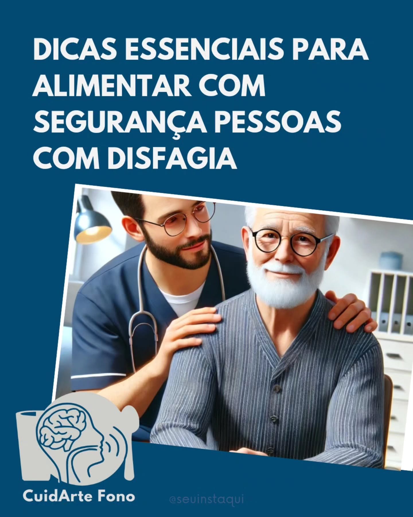 Cuidar de algu&eacute;m com disfagia exige aten&ccedil;&atilde;o e conhecimento, mas voc&ecirc; n&atilde;o precisa fazer isso sozinho. A fonoterapia &eacute; fundamental para ajudar a reabilitar a degluti&ccedil;&atilde;o, prevenir complica&ccedil;&o
