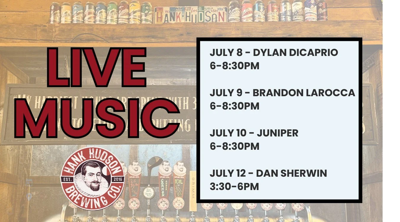 Live Music Line Up for this week!
