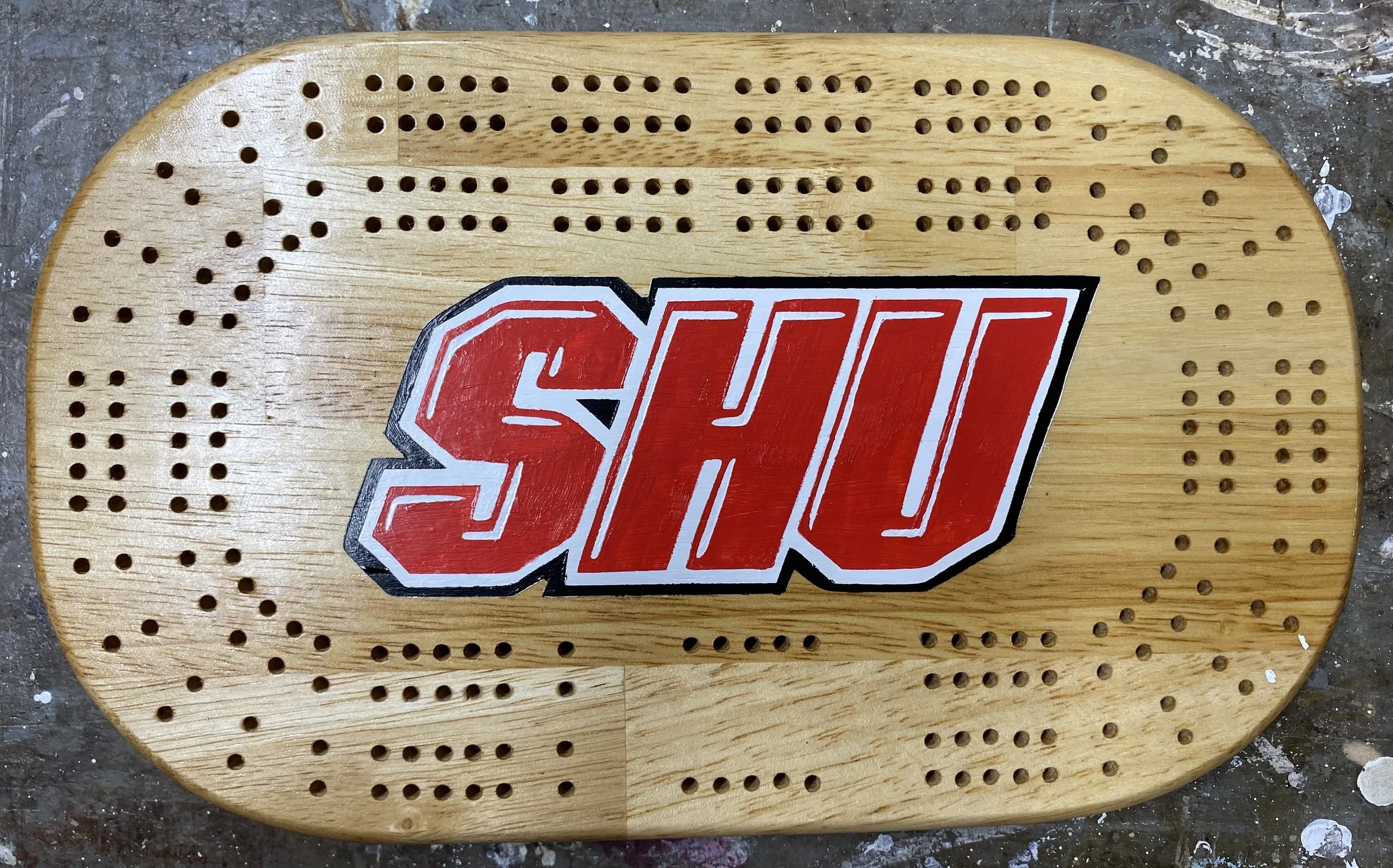 SHU Cribbage Board.jpeg