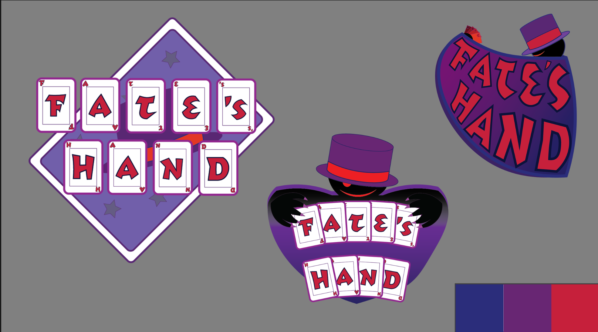 Fate's Hand Logos (Illustrator)