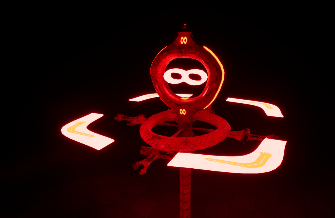 Ouroboros Staff (In-Engine)