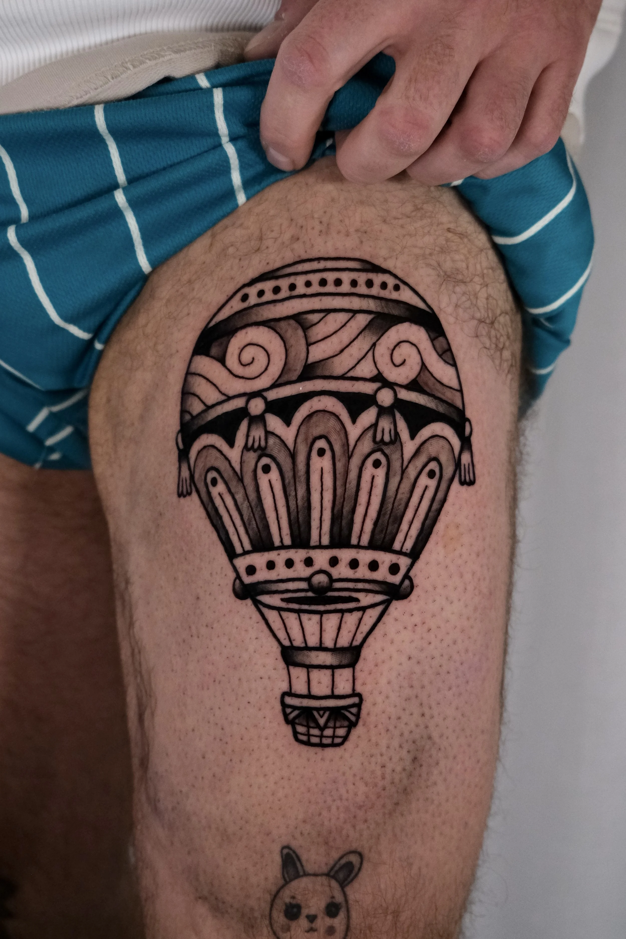 luchtballon tattoo