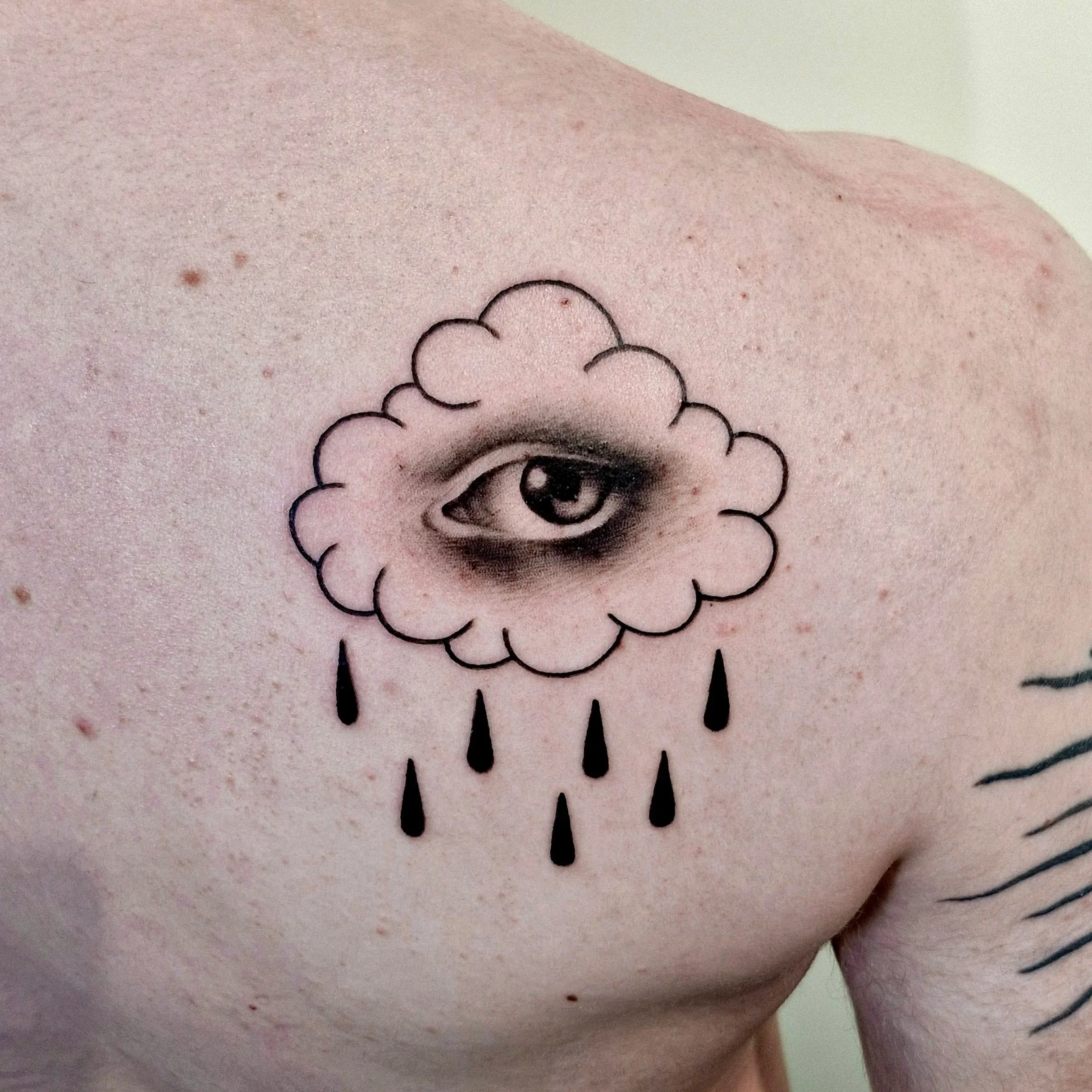 cloud tattoo