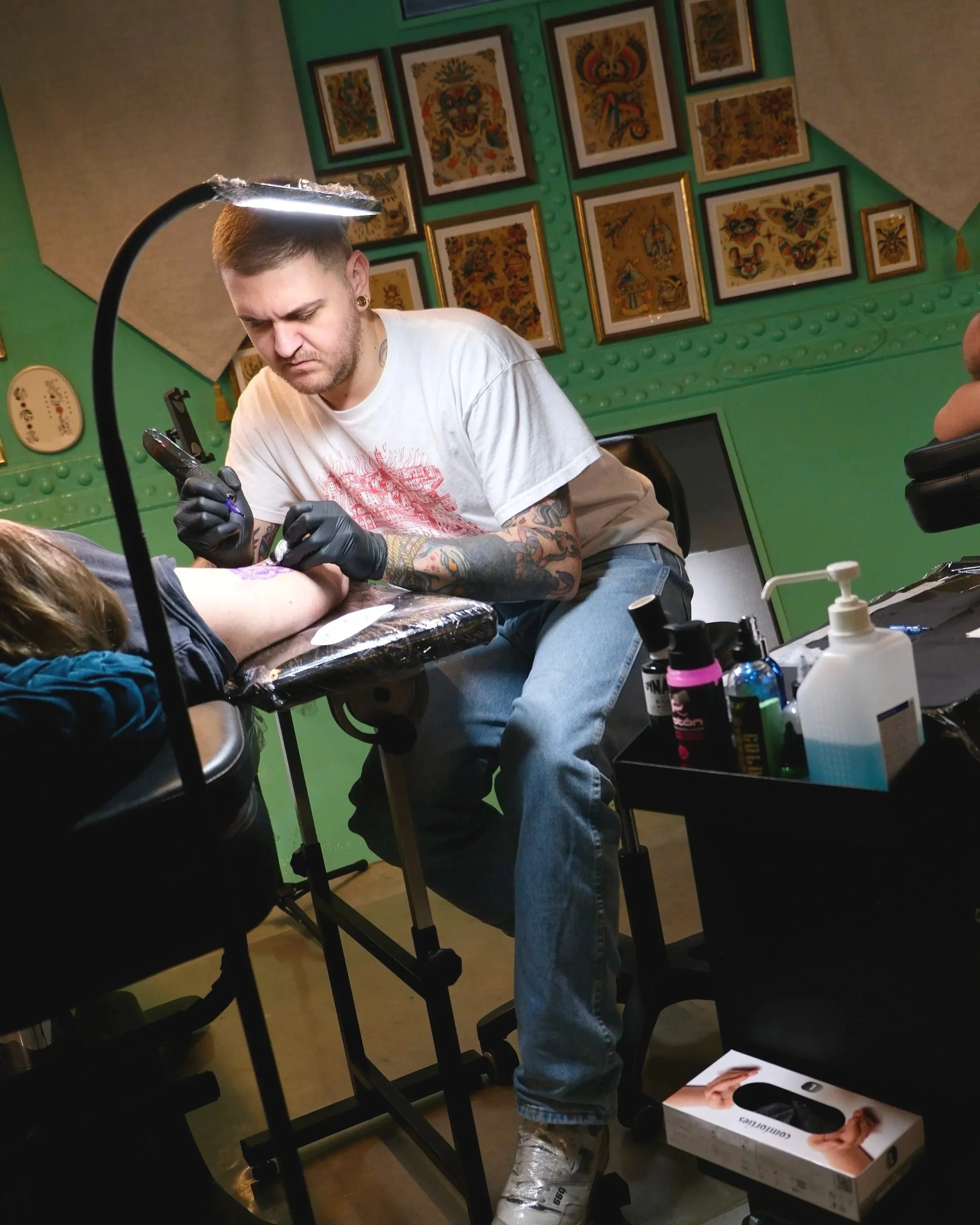 Etching tattoo artiest utrecht