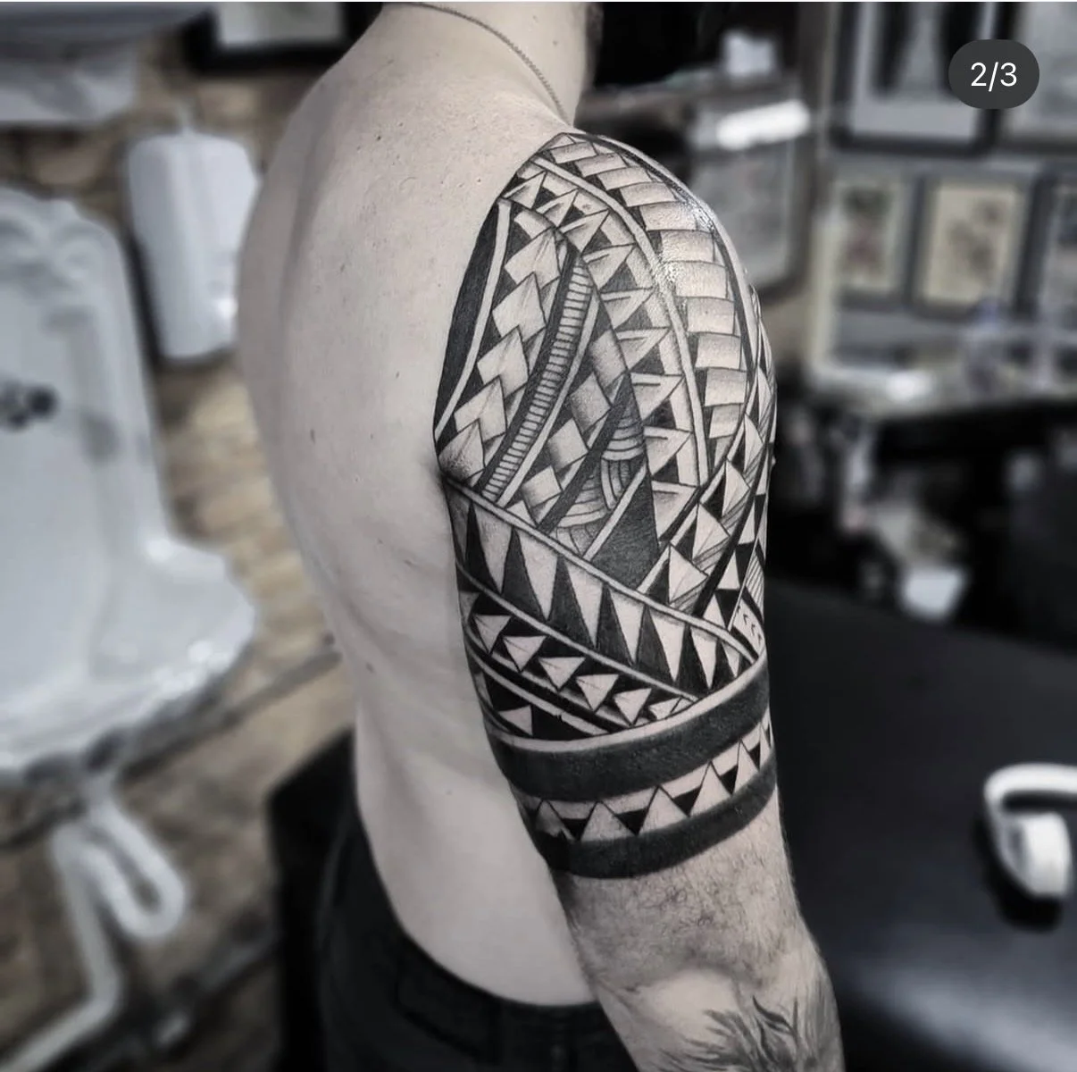 polynesian tribal tattoo