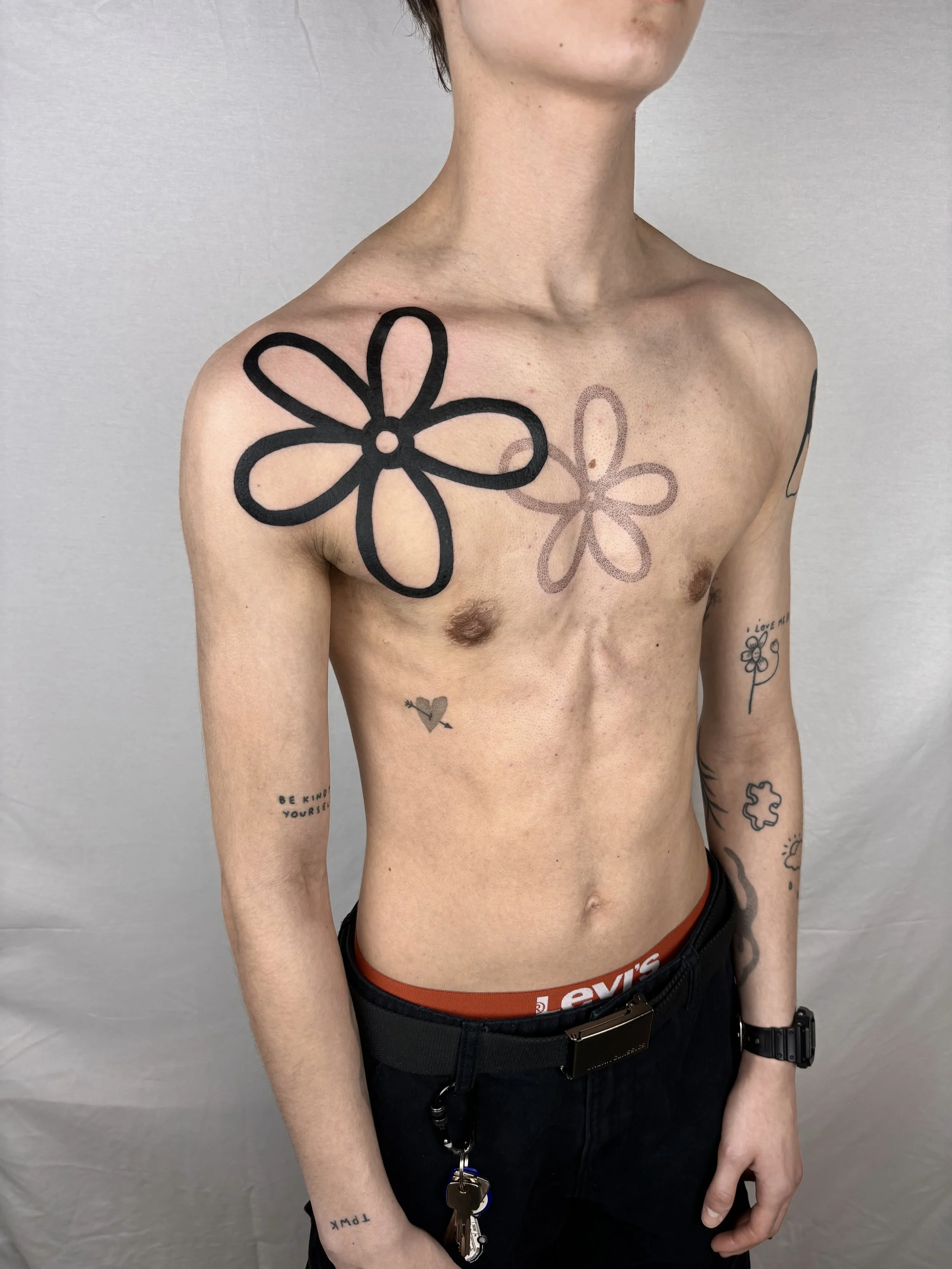 bloemen tattoo
