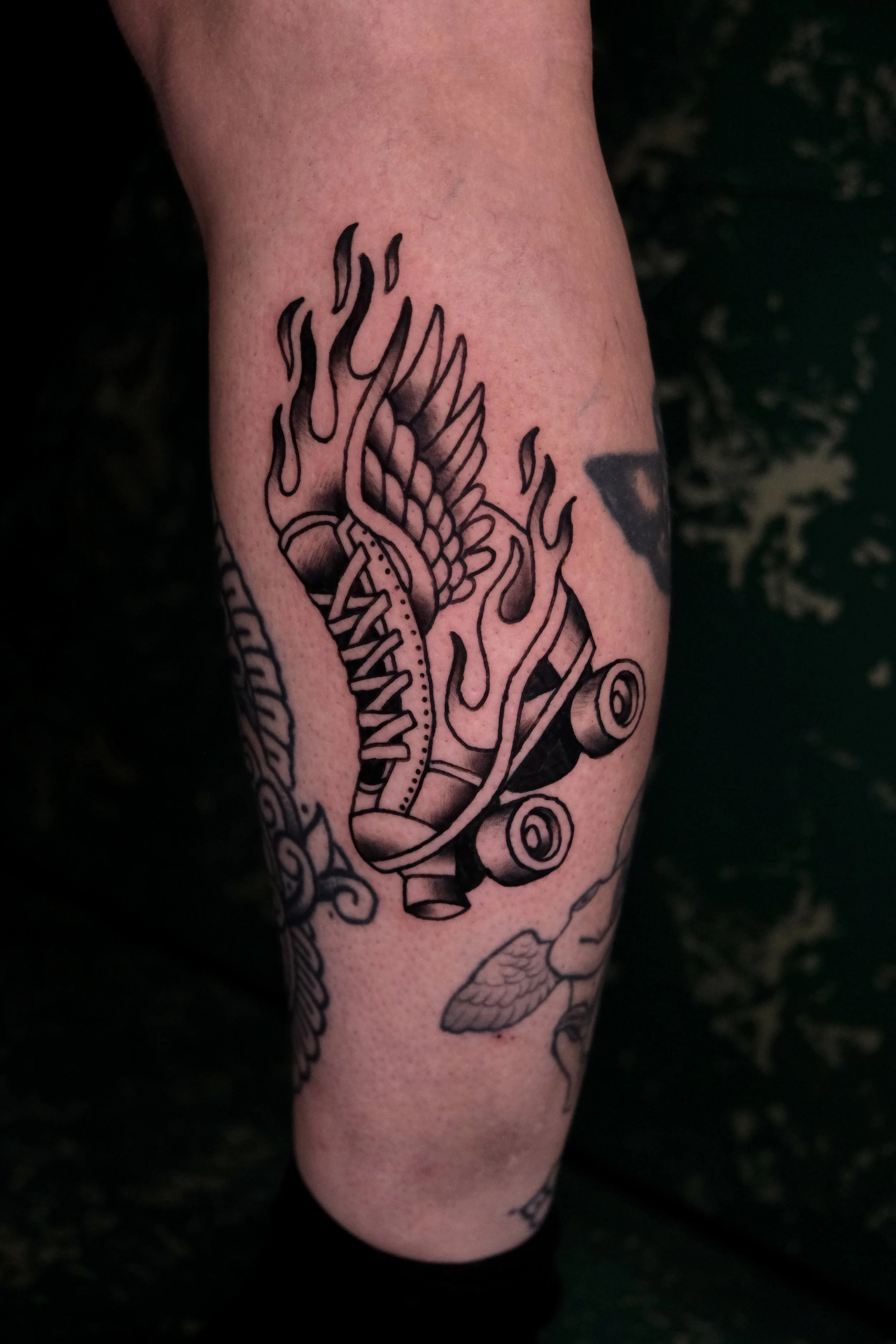 skate tattoo