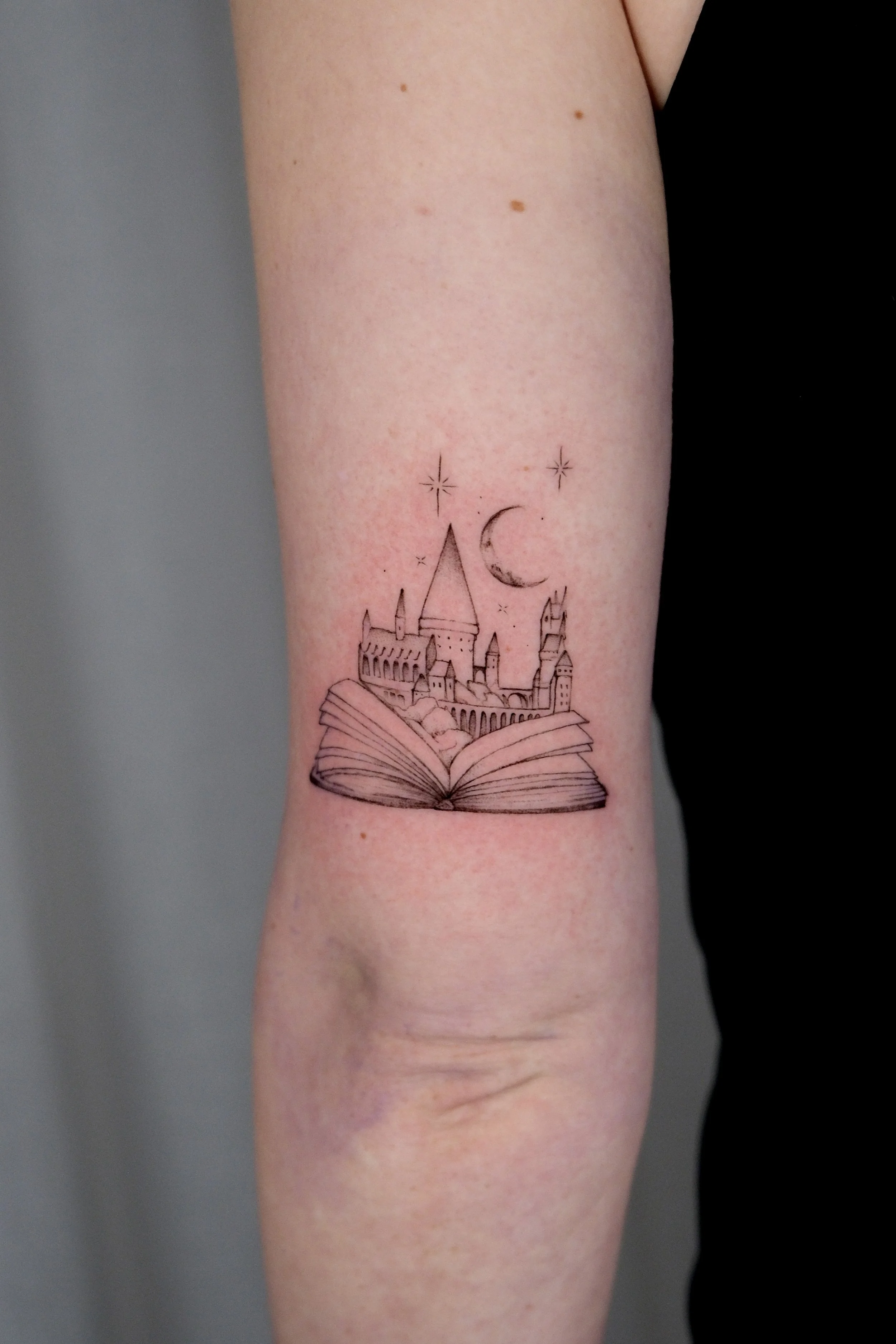fineline harry potter tattoo