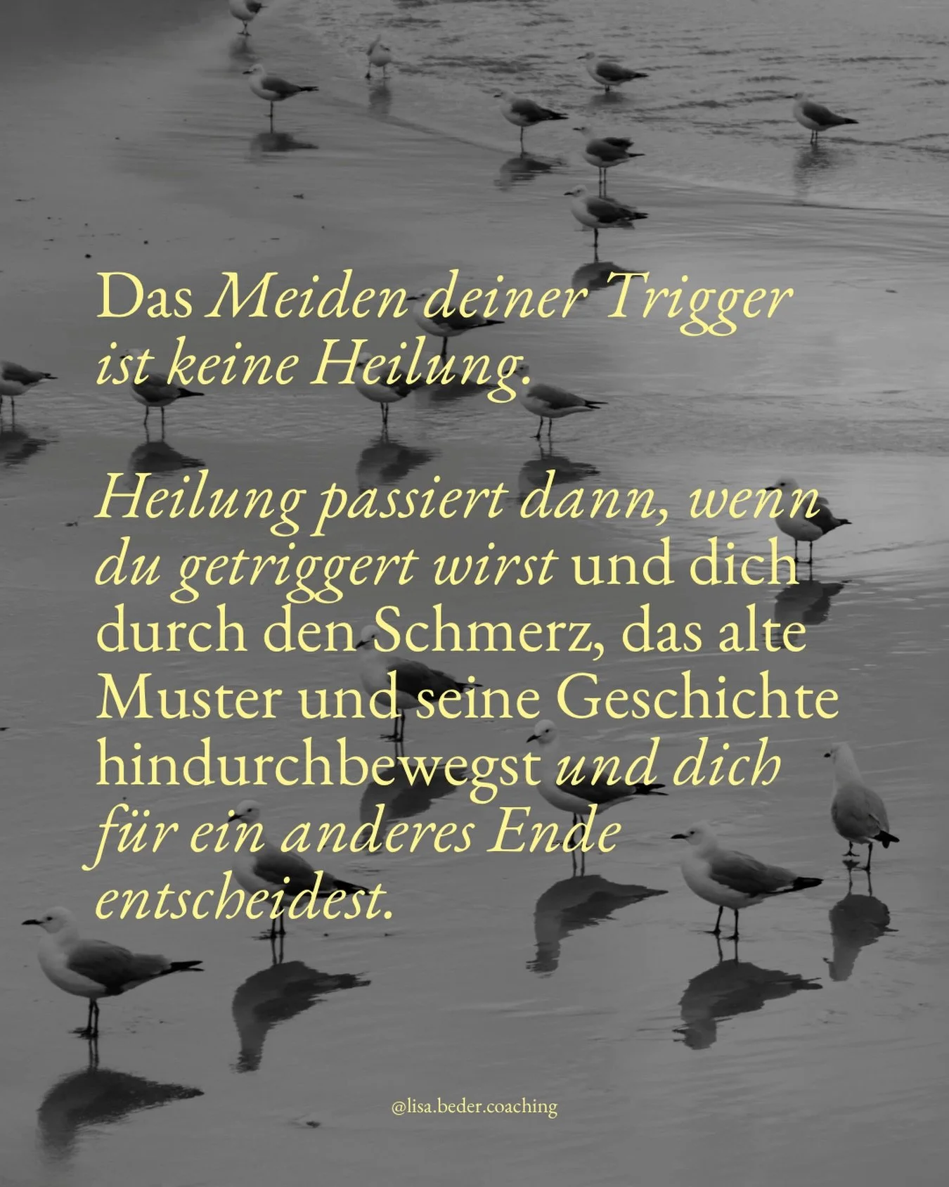 Listen 👂 - deine Trigger zu meiden, mag dir Erleichterung verschaffen. Du kannst aufatmen, es ist wieder ruhig und du f&uuml;hlst dich sicherer. Aber das h&auml;lt immer nur kurz an. 

Die gleichen Situationen kommen wieder. Nur eben mit anderen Men