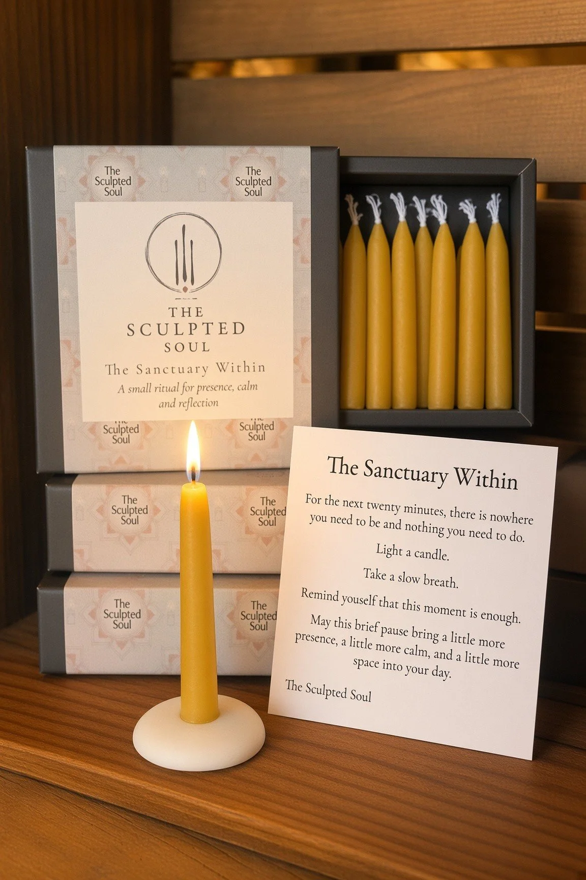 The Sculpted Soul Relaxation Candles