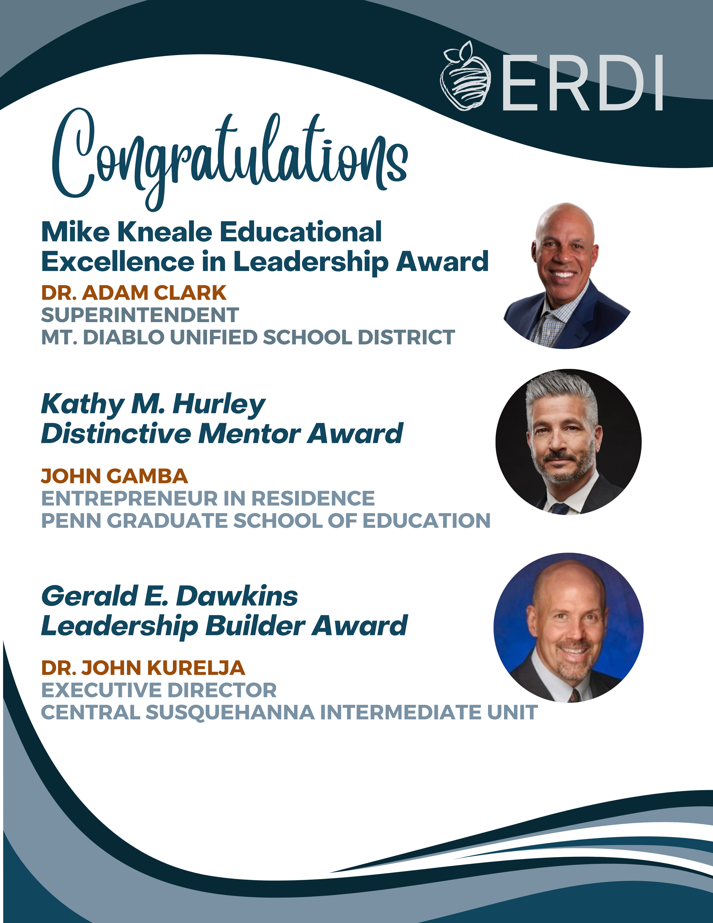 ERDI Honors National Education Leaders with 2025 Awards for Excellence, Mentorship, and Leadership Development