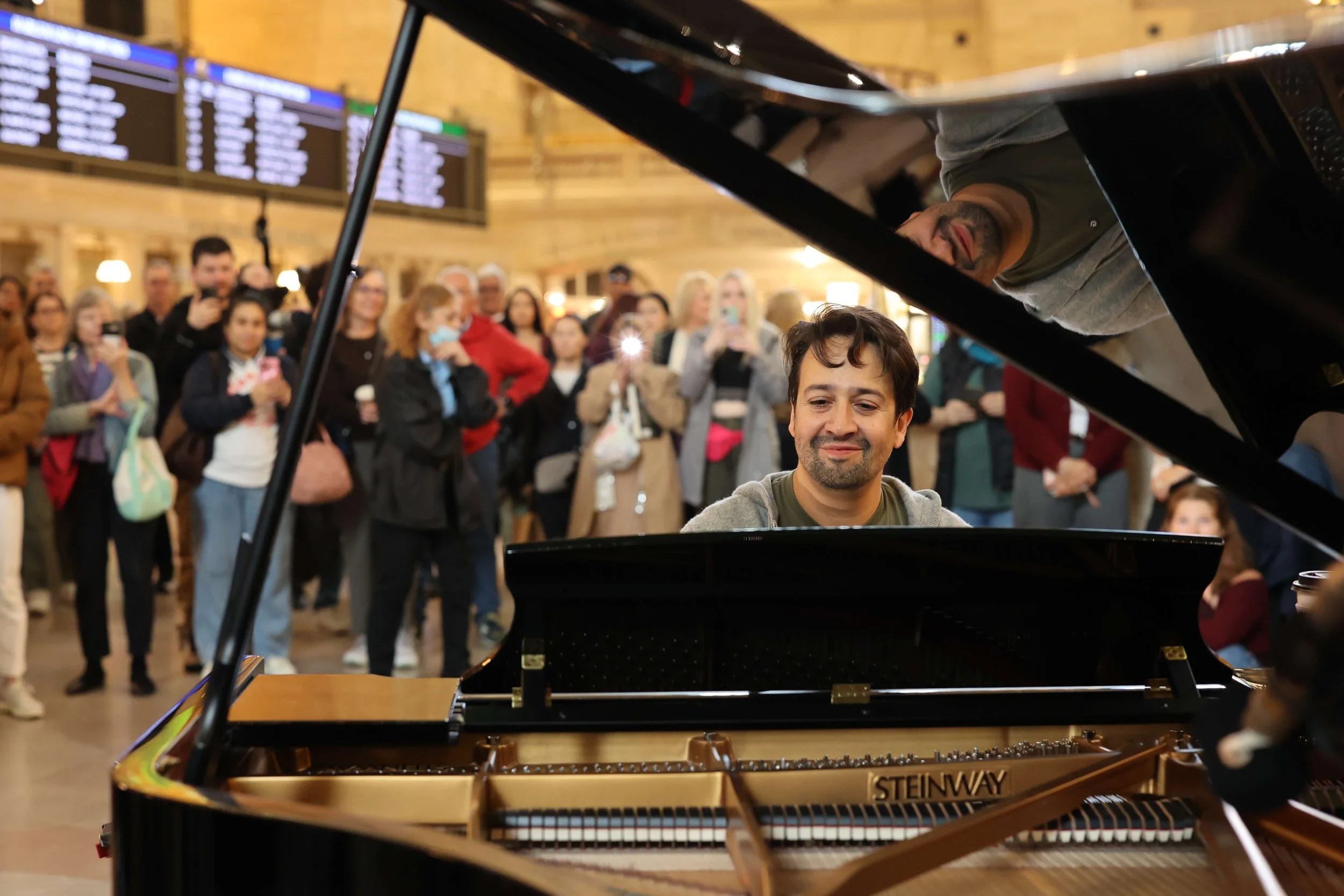 Musical accompaniment was provided by the Juilliard School on a Steinway Model D Concert Grand Piano. In the evening hours, the Steinway was made available to all New York musicians through an open call process.