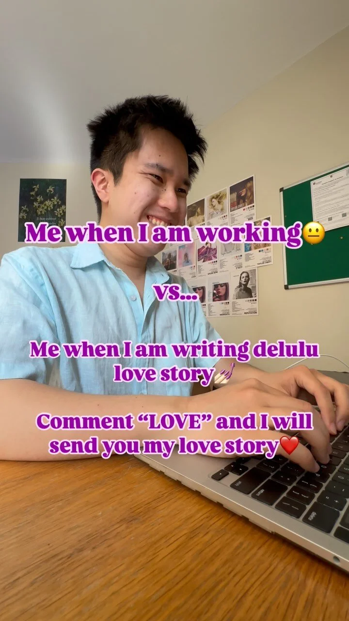 ✨✨✨ STOP SCROLLING ✨✨✨
👉 Click the link in my bio NOW to grab your romance novel Love Like A Swiftie! 💖📚
💻 We’ve ALL been there, right? 😩 You open your laptop to work 💼… and suddenly your brain goes poof 💭.
You bang your head onc