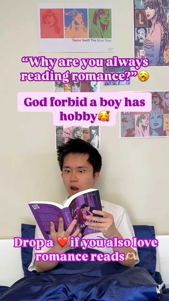 👉 CLICK THE LINK IN MY BIO to grab your copy of Love Like A Swiftie today! 💘📖
“Why are you always reading romance?” 💬📚
Like excuse me? 😤 Since when did happiness, hope, and love become gender-coded?! 💔👨‍💻
I’ve had wa