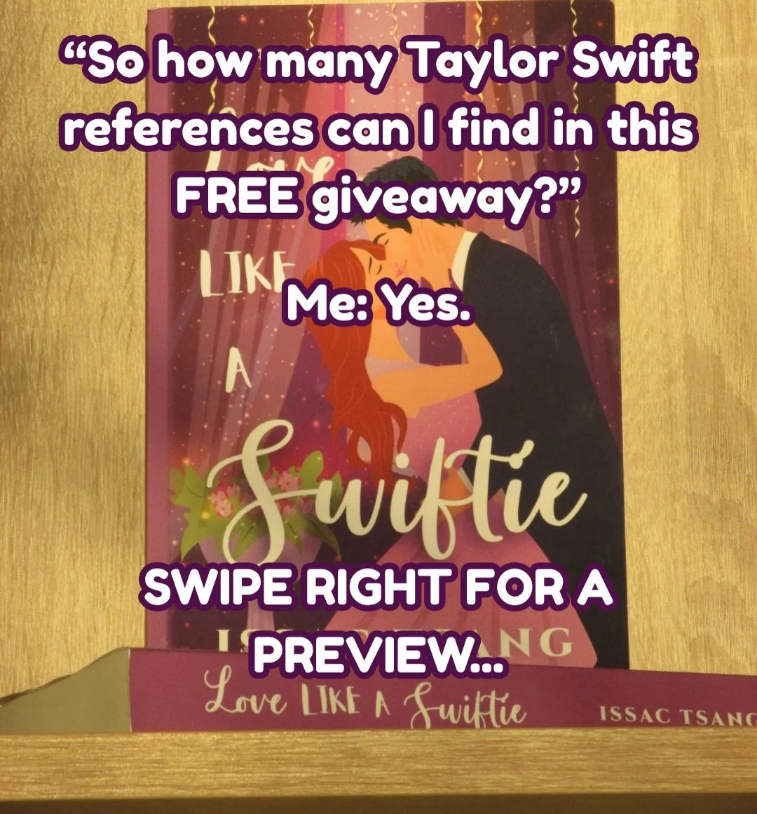 STOP SCROLLING BESTIE 😭💘 Click the link in my bio and enter the giveaway of Love Like A Swiftie 🫶📖✨

So yes 😌🎀 I created a solution that is 100% delulu, 100% romantic, and 1000% Swiftie-coded 💘🎶.

Because sometimes you don&rsquo;t need a situ