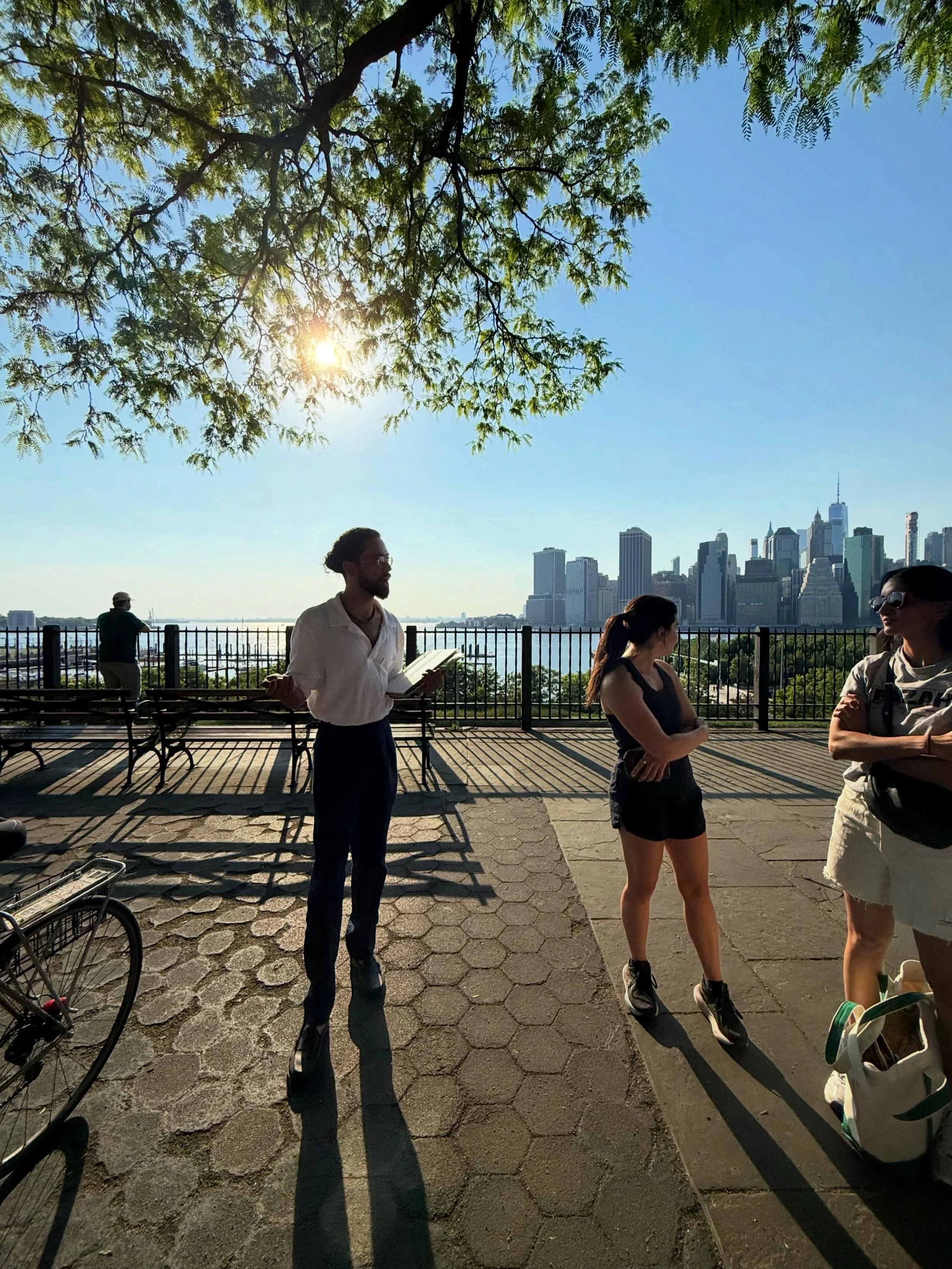 I was fortunate to join an Arab &amp; Muslim History Walk of @atlanticavebk &amp; Brooklyn Heights with @asadfromnyc I learned a ton about the community&rsquo;s history like: why this area became an enclave after first landing in the LES, the Egyptia