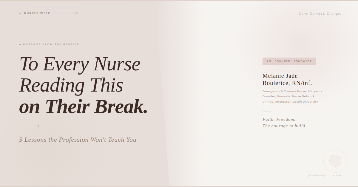 6 Lessons the Profession Won't Teach You — But Your Longevity Depends On