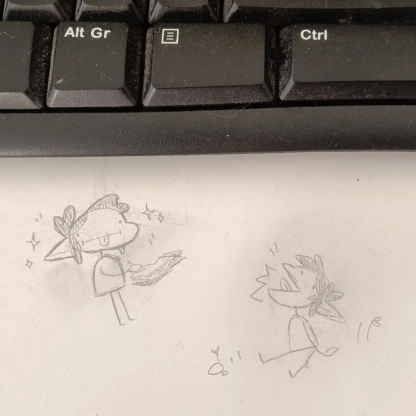 Check out my keyboard buddies