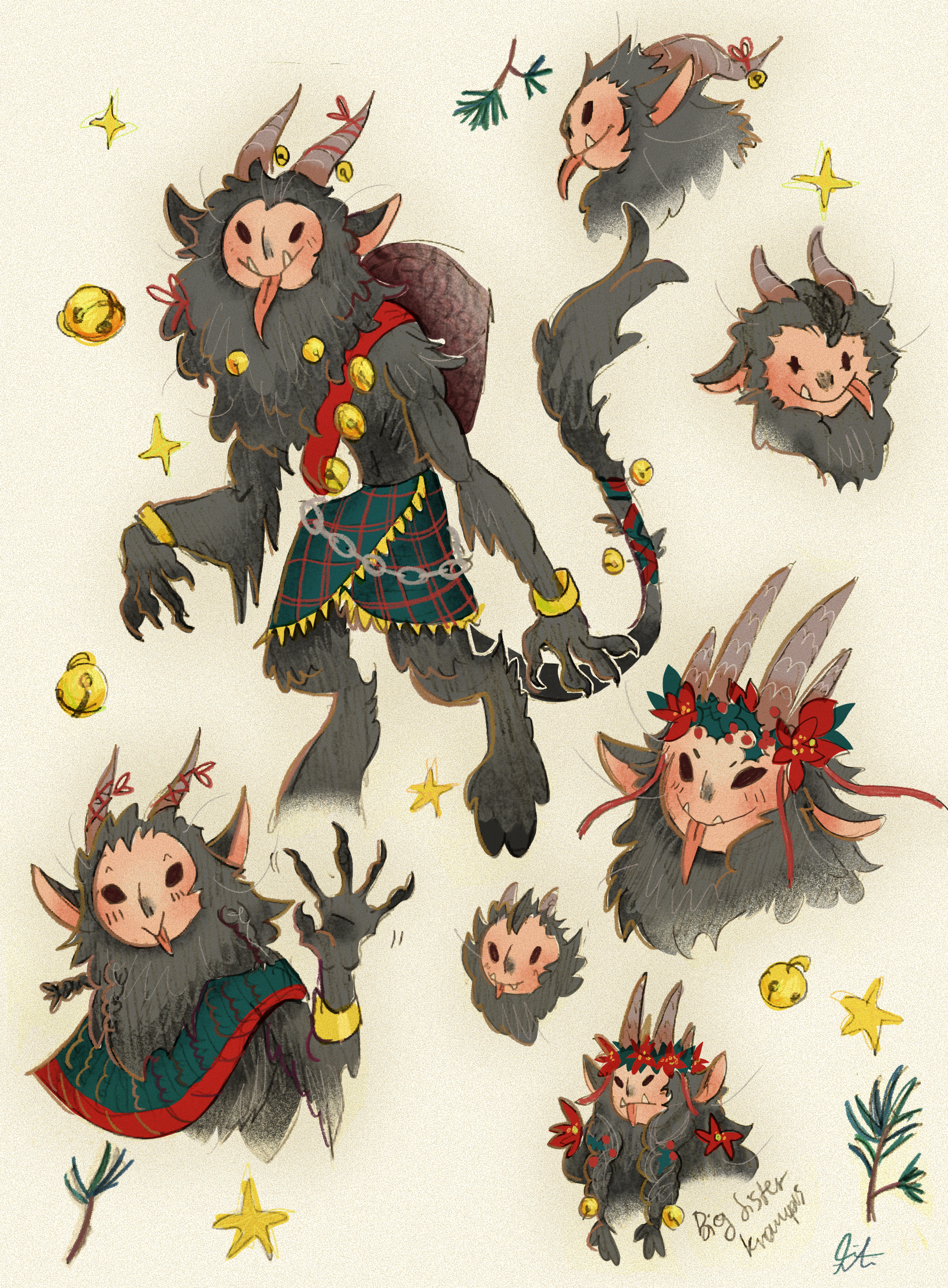 Krampus Sketches