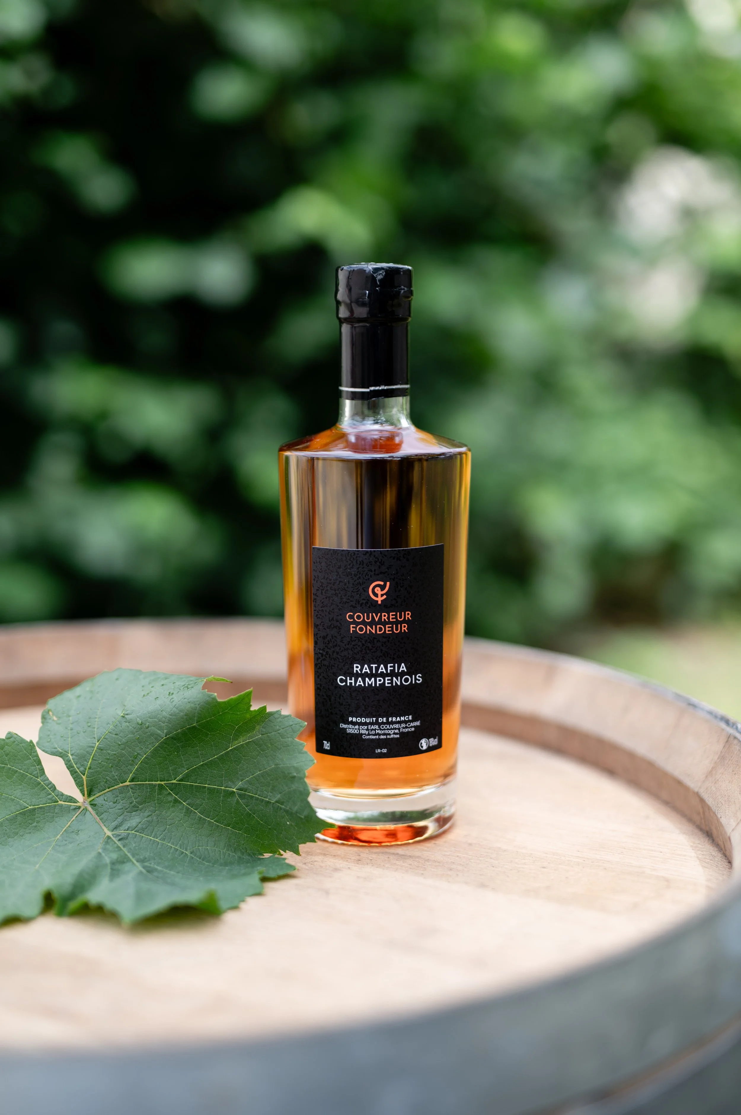 Ratafia champenois du domaine de champagne Couvreur-Fondeur à Rilly-la-Montagne.