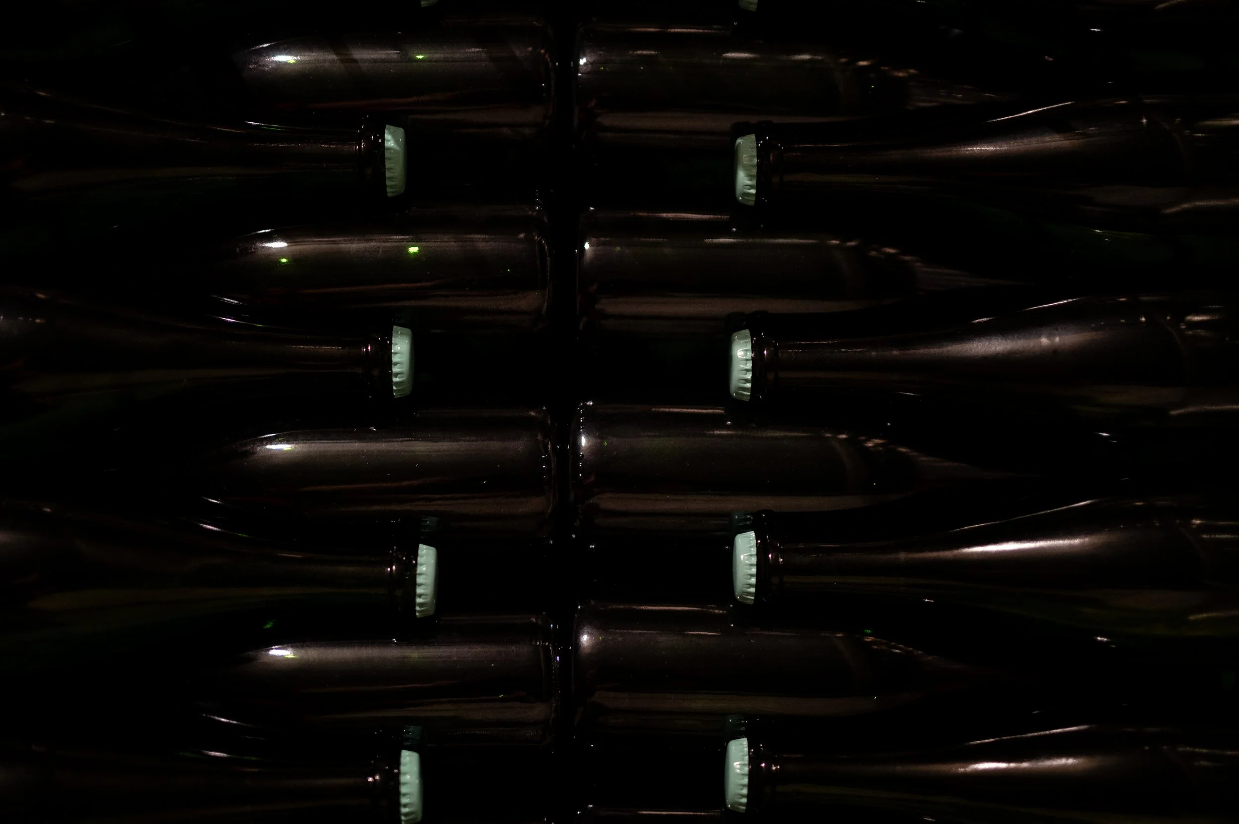 Bouteilles de champagne Couvreur-Fondeur.