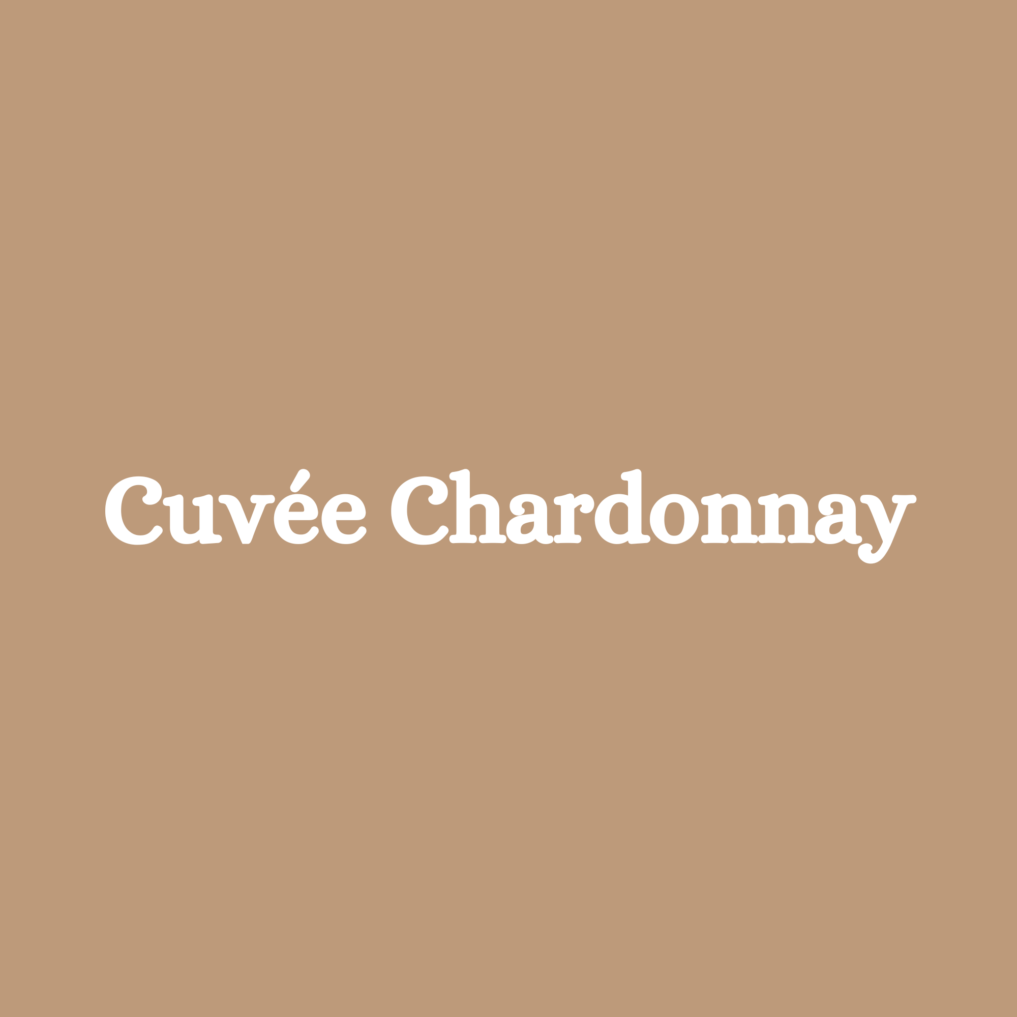 Étiquette de la "Cuvée Chardonnay" du Champagne Couvreur-Fondeur.