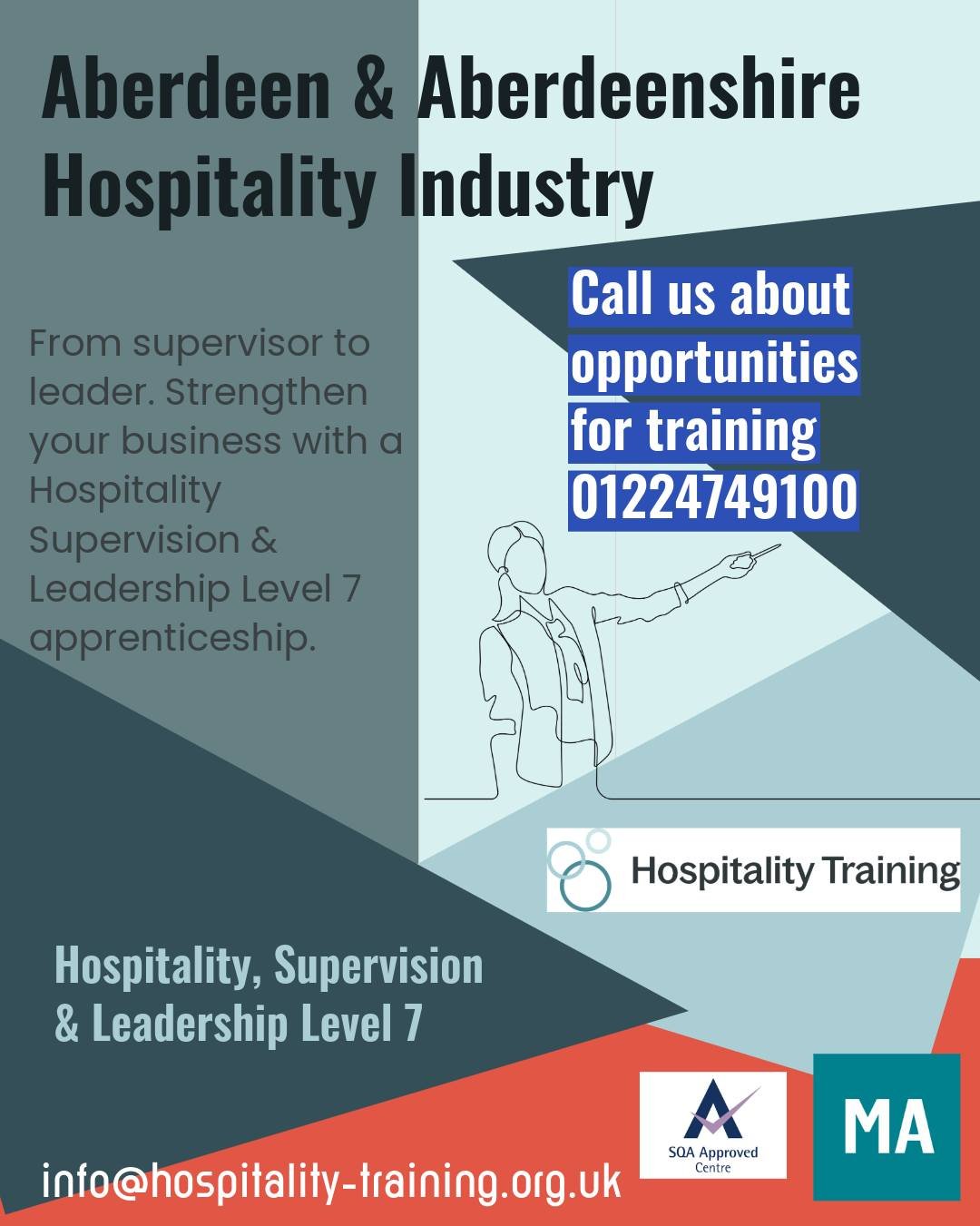 🌟 Hospitality Supervision &amp; Leadership &ndash; Level 7

For supervisors and managers ready to take the next step, this apprenticeship focuses on:

✔ Leadership and people management
✔ Operational and strategic decision-making
✔ Driving team perf