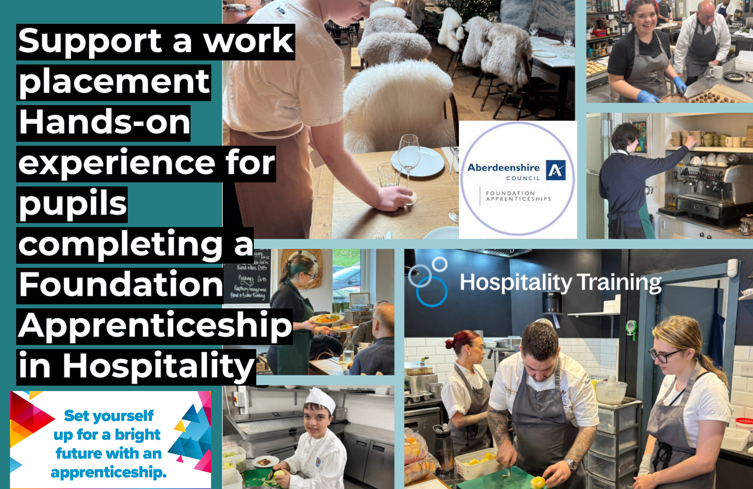 We need help to find 100 pupil hospitality placements