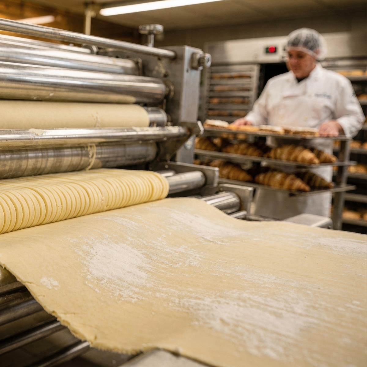 Pastries: lamination, lightness, crispness