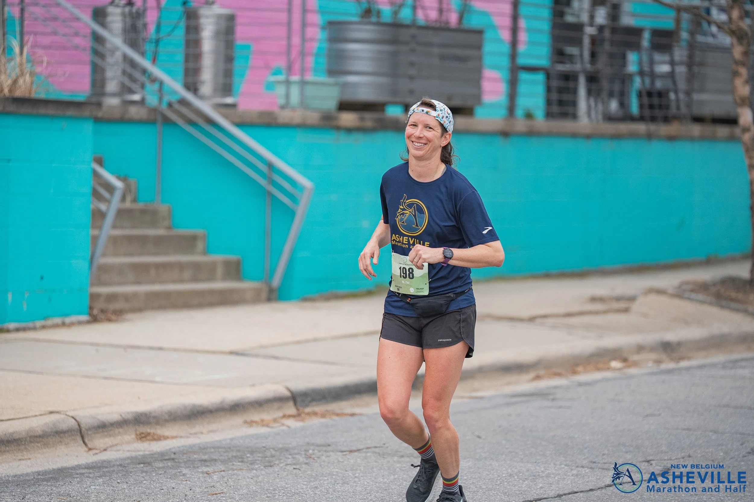 New Belgium Brewing Asheville Marathon Recap - 26 weeks to go until the hundo