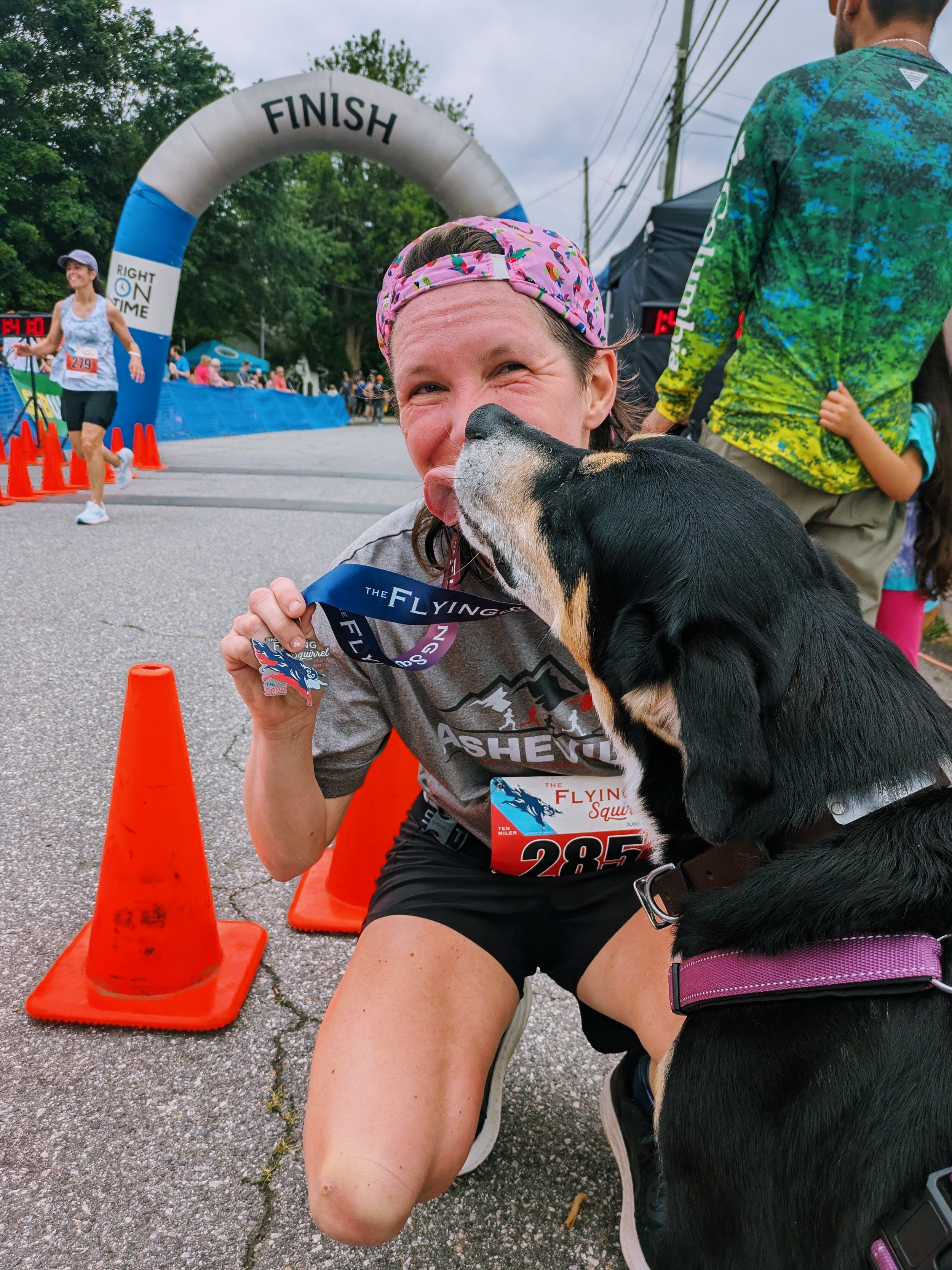 Flying Squirrel 10 Miler Race Recap - 15 weeks until the 100