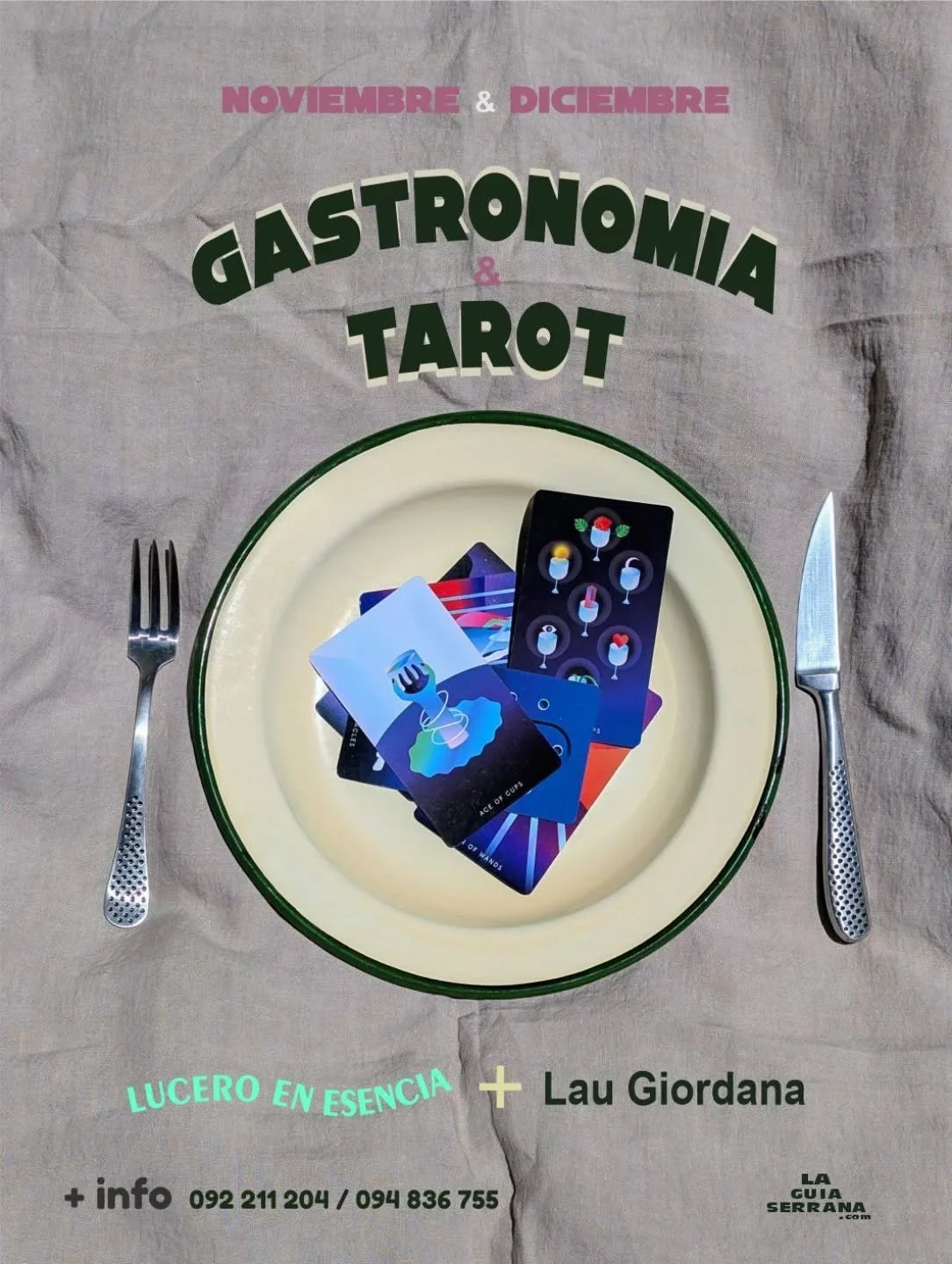 Durante Noviembre y Diciembre se juntan @luceroenesencia
y @laugiordana en esta nueva propuesta en Villa.

-_-_-_-_-_-_-_-_-_-_--_-_-_-_-_-_-_-_-_-_--_

✨ Viv&iacute; un cierre de a&ntilde;o diferente ✨
Acompa&ntilde;ad@s de una rica comida&hellip; y