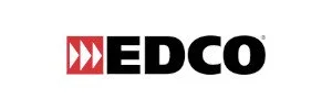 EDCO logo with red arrows