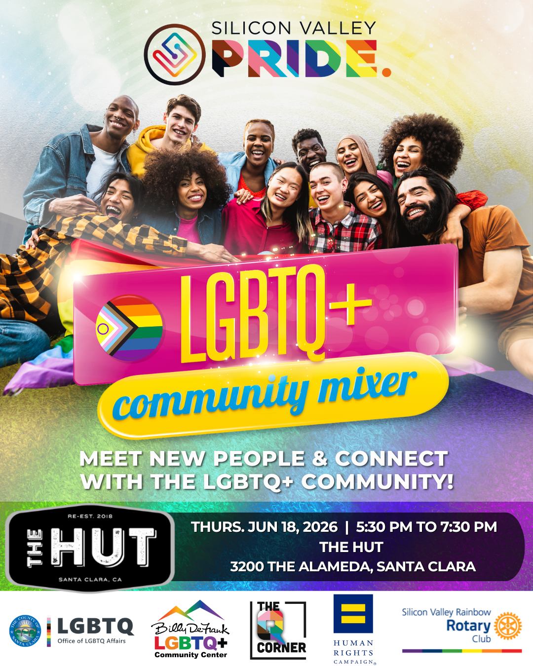 Silicon valley pride lgbtq community mixer