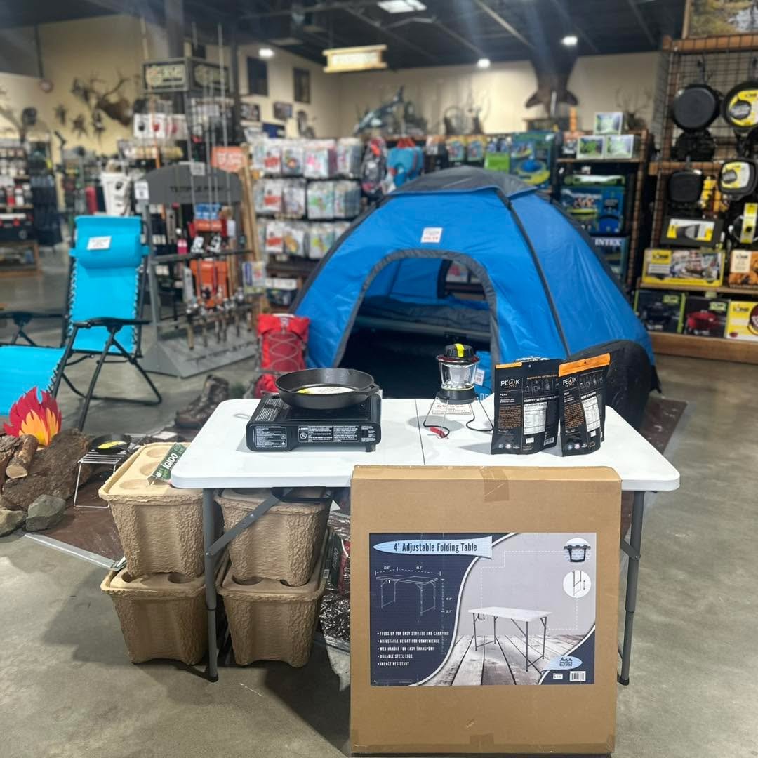 What’s the one camping item you absolutely can't leave without?