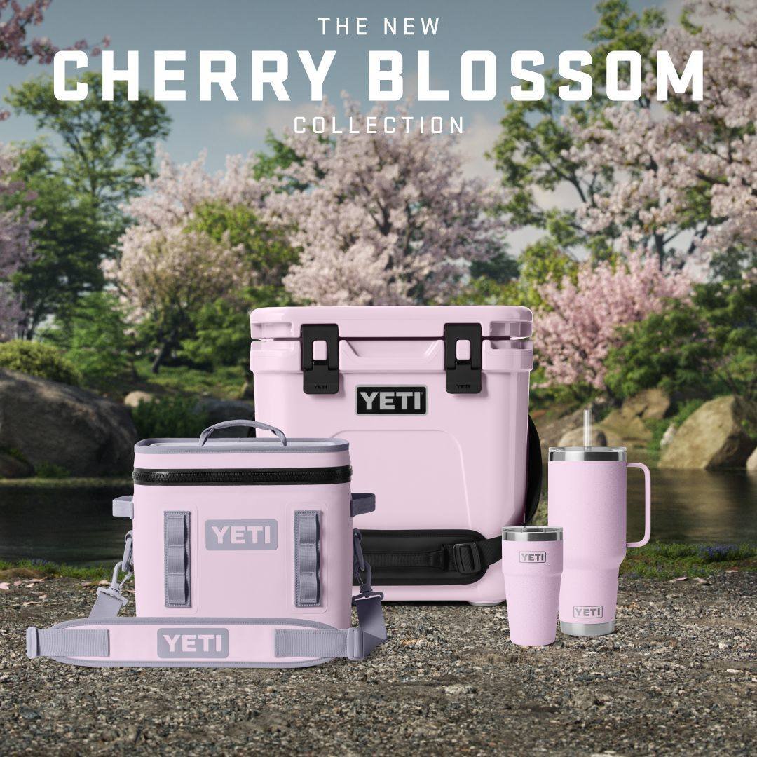 Discover YETI’s new Cherry Blossom Collection, a limited edition color inspired by Japan’s changing seasons. Snag this color now at RMI Outdoors
