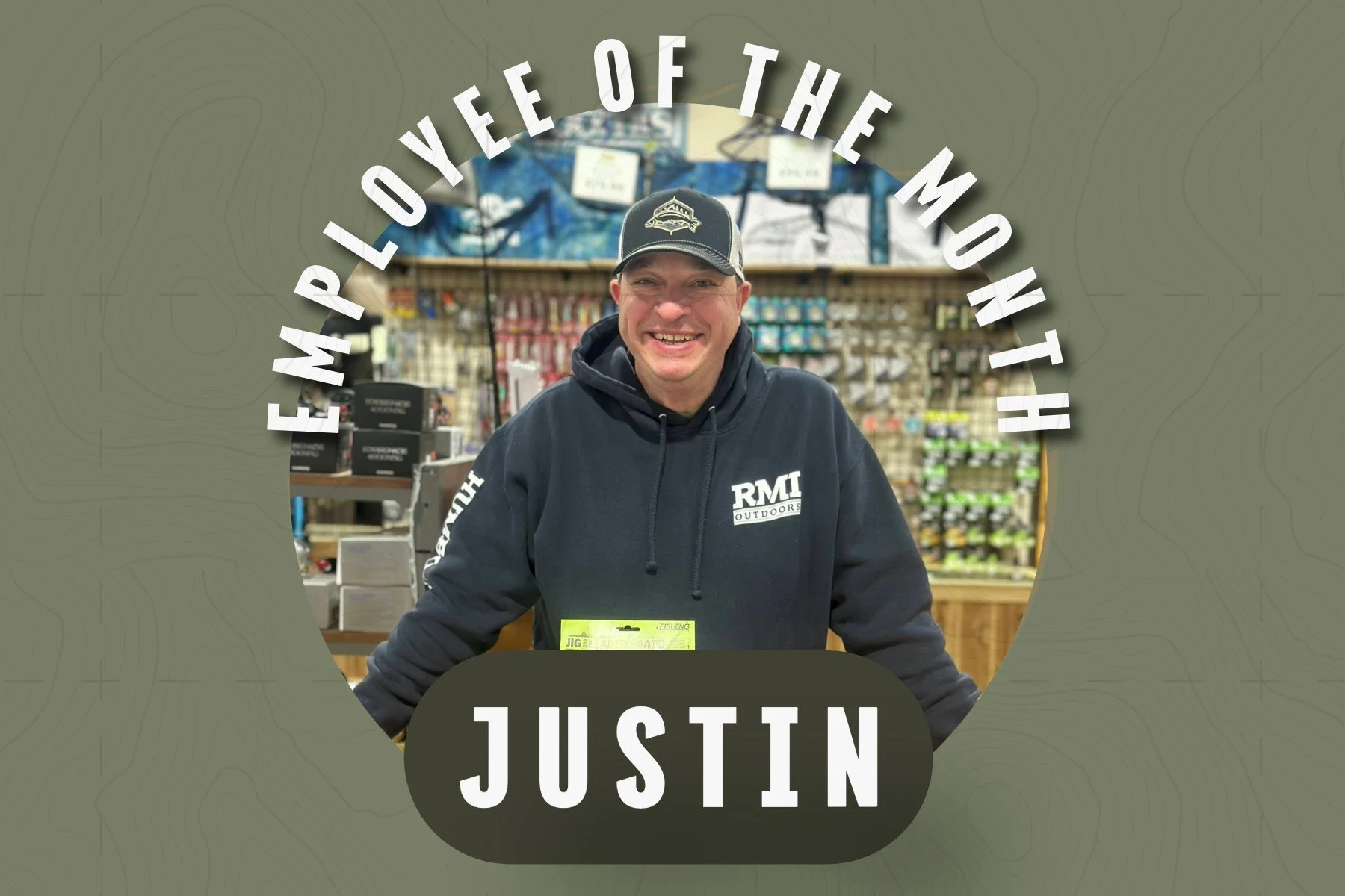 Justin Kelly has proudly reeled in the Employee of the Month award thanks to his unwavering dedication and fiery passion for the fishing department. With an impressive 18 years of casting his expertise, commitment, and hard work. His deep, comprehens