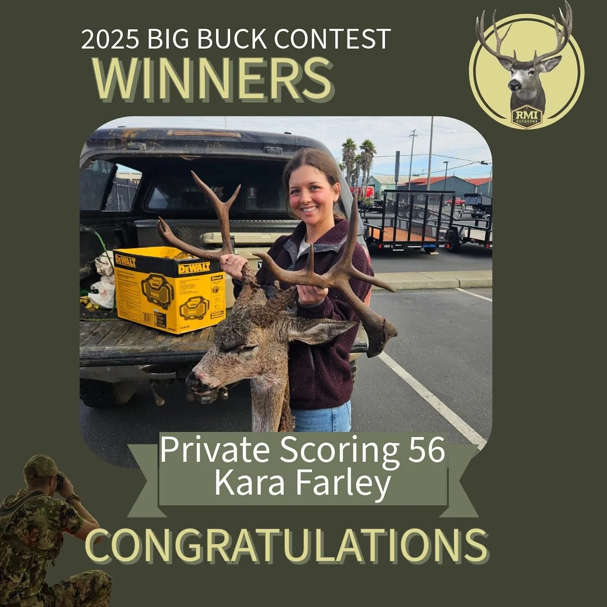 Our annual Big Buck contest has finished, and we&rsquo;re delighted to share what a great year it was. We&rsquo;re very proud of all the hunters and their fantastic trophies. Congratulations to the winners in the Private, Public, and Archery division